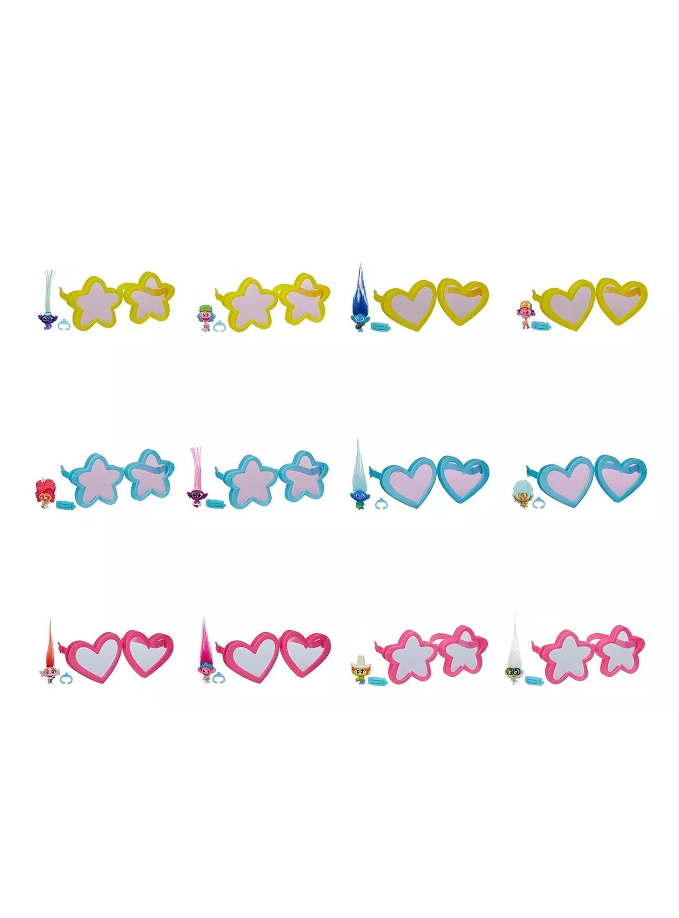 Set Lentes Trolls 2 Tiny Dancers Coleccionables Serie 1-3