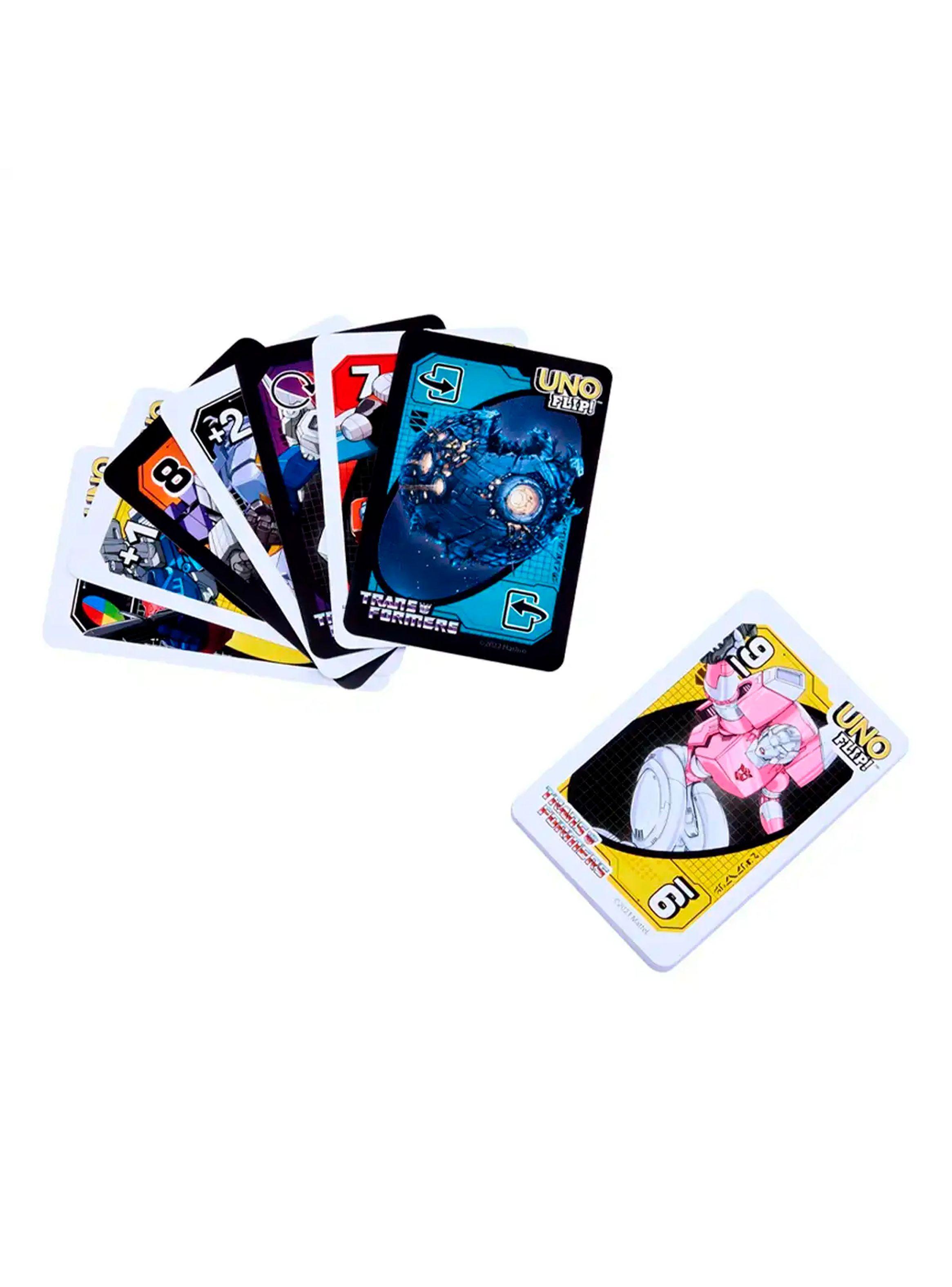 Juego de Cartas UNO Flip! Transformers | Mattel Games-1