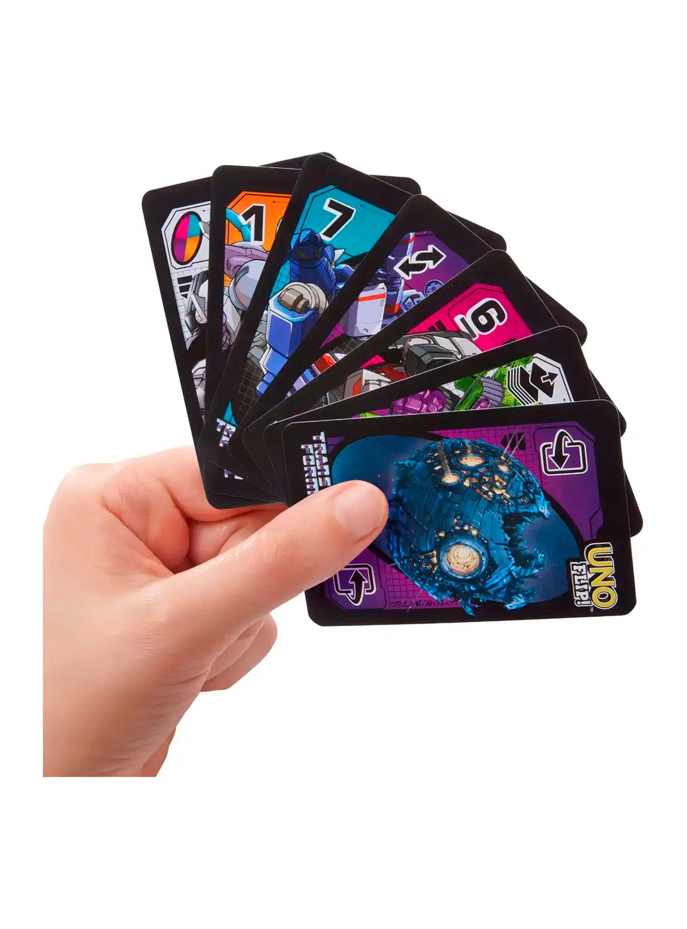 Juego de Cartas UNO Flip! Transformers | Mattel Games-2