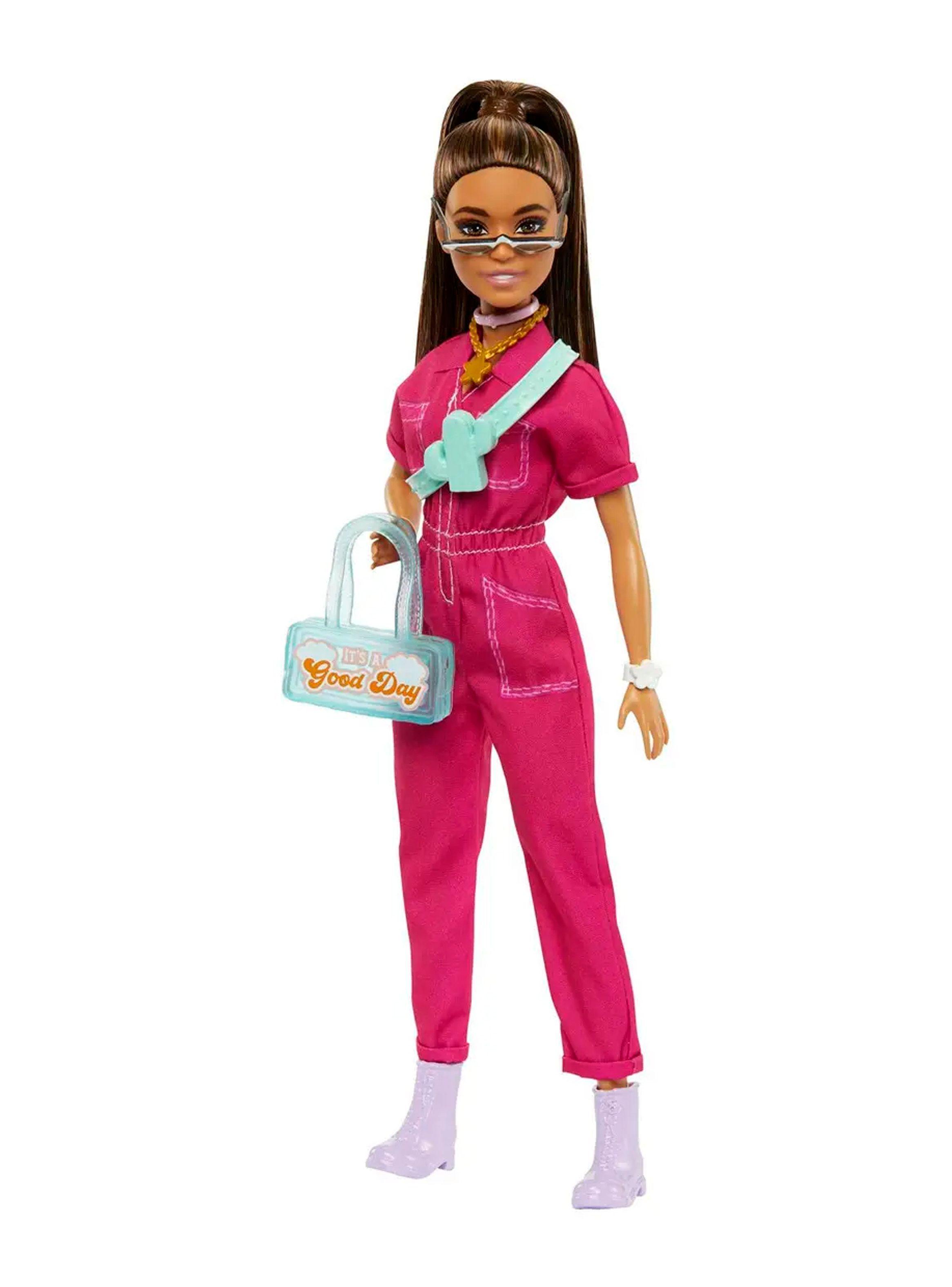 Muñeca Barbie La Pelicula Traje Rosa Vestido niños 3+-2