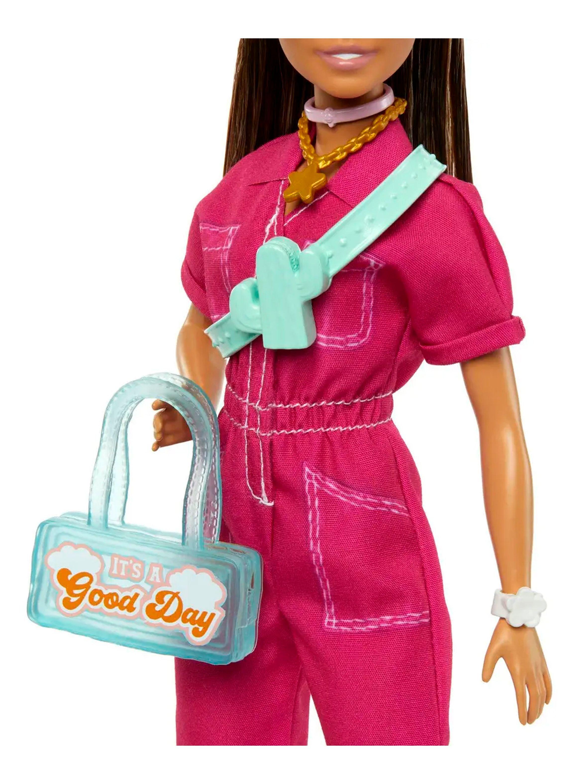 Muñeca Barbie La Pelicula Traje Rosa Vestido niños 3+-4