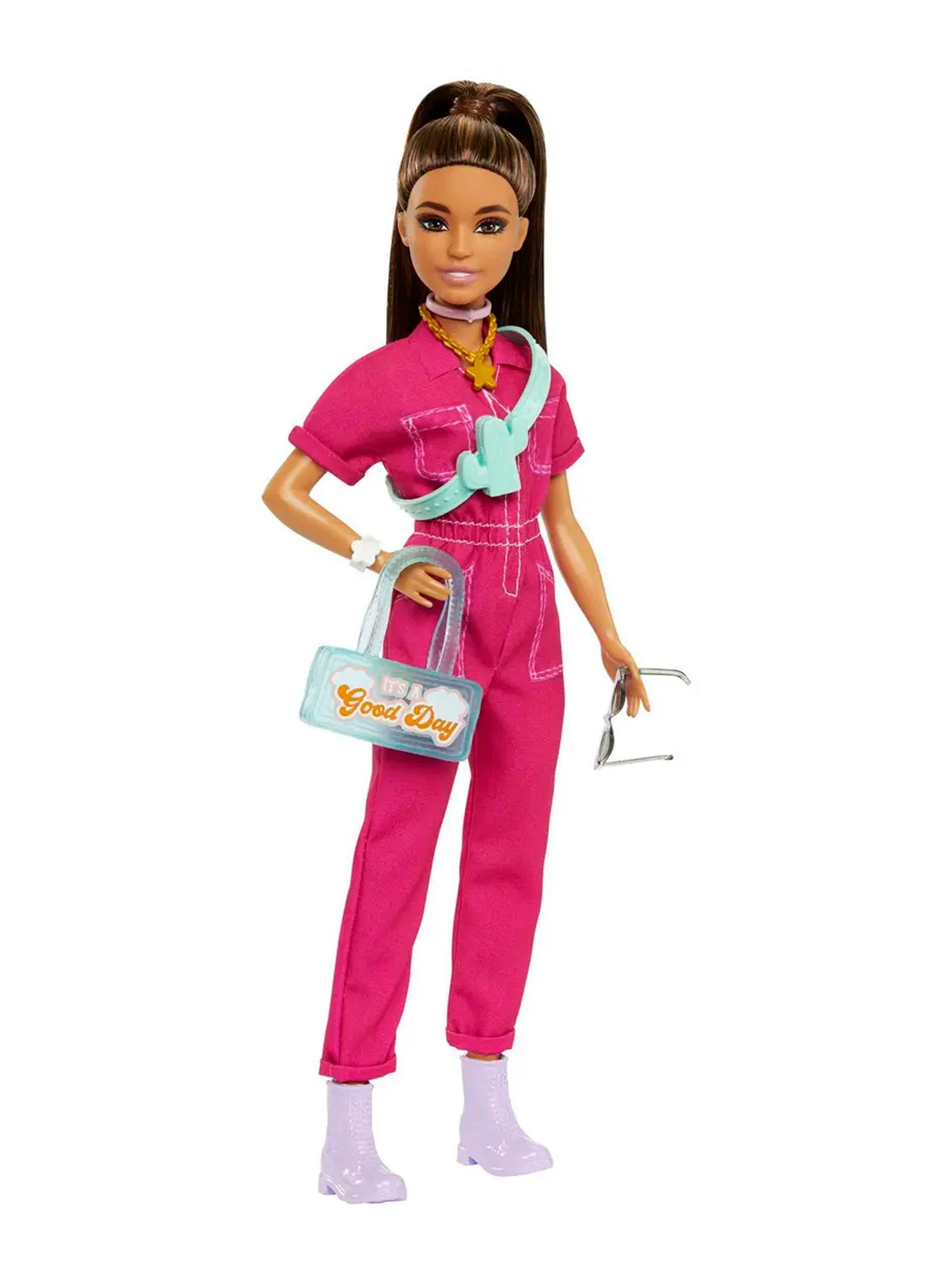 Muñeca Barbie La Pelicula Traje Rosa Vestido niños 3+-5