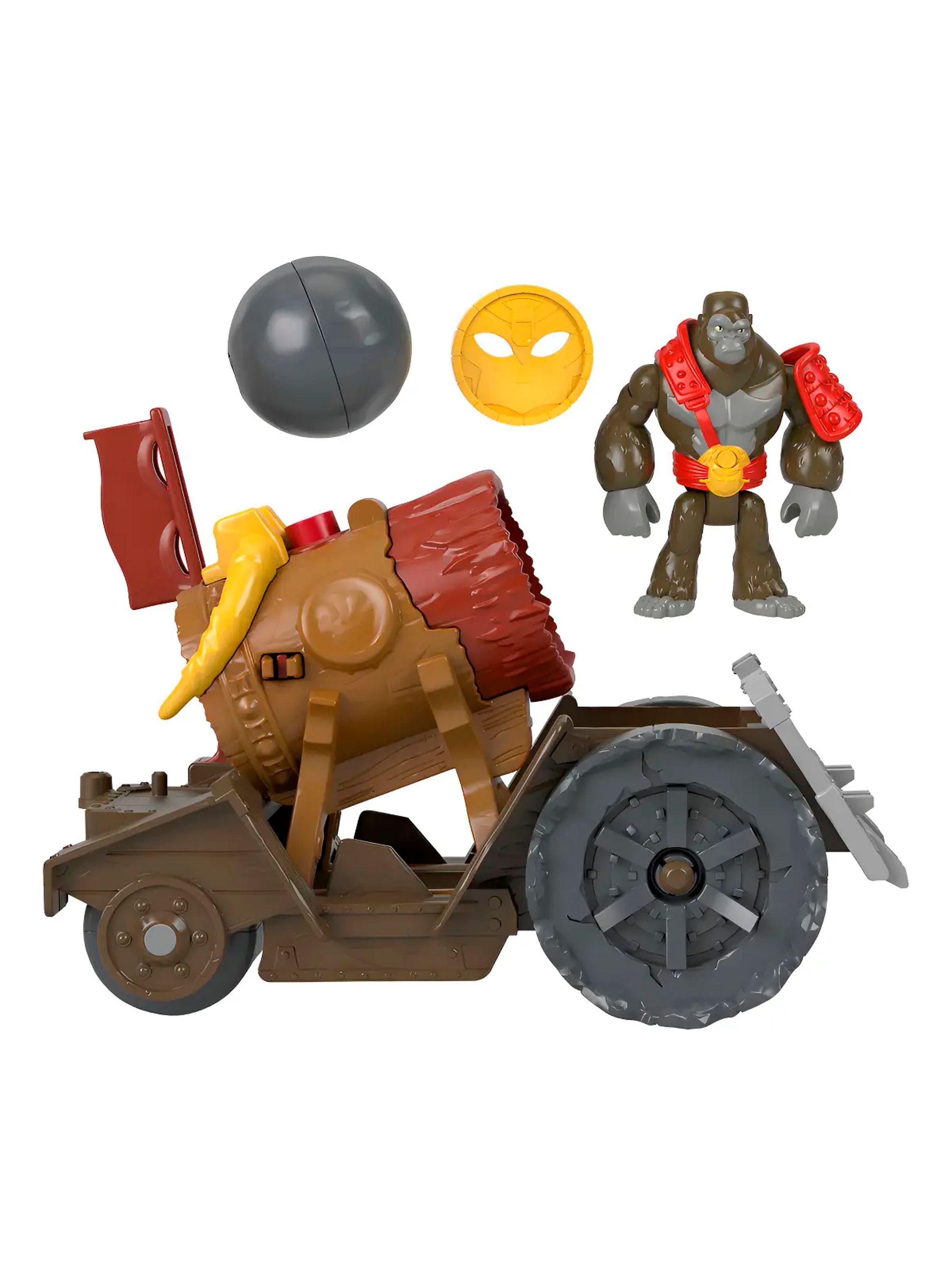 Vehiculo Imaginext Mundo Aventura Cañon Gorila-5