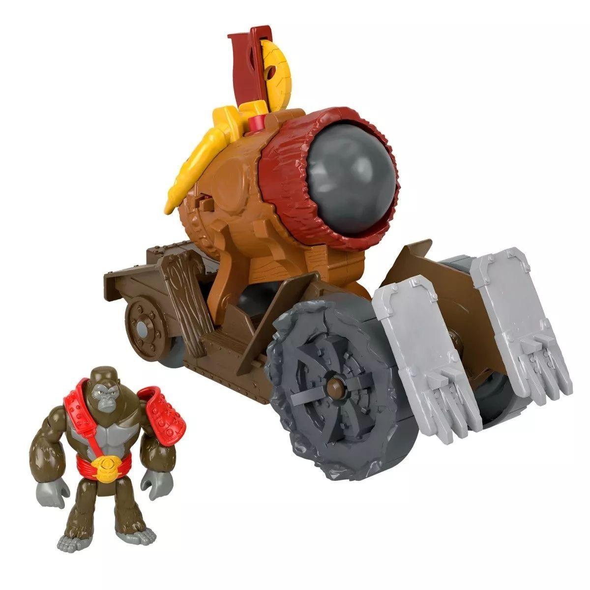 Vehiculo Imaginext Mundo Aventura Cañon Gorila-6