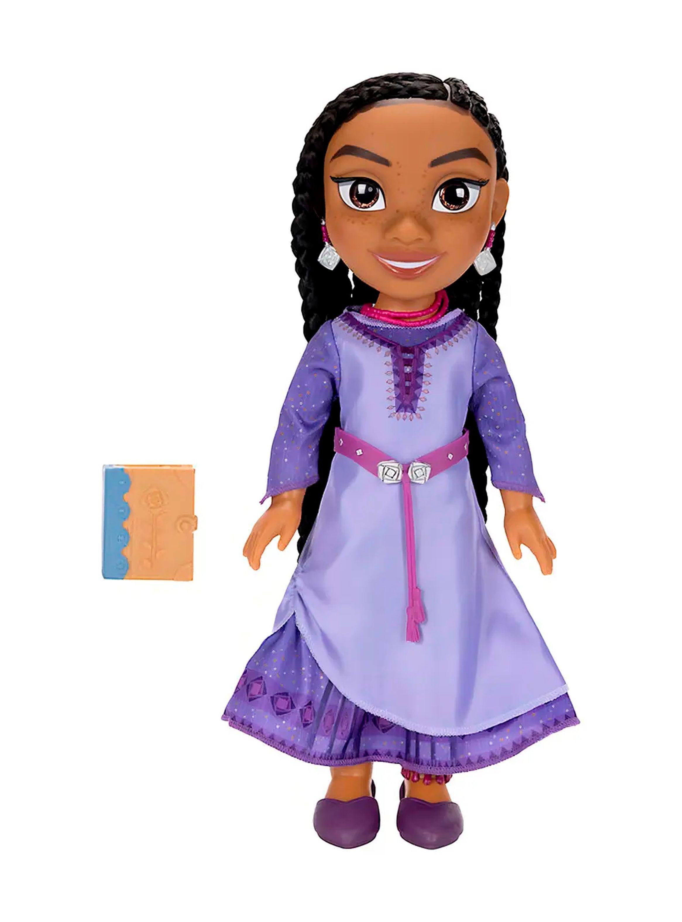 Muñeca Asha Aventurera Disney Wish Con Accesorios 30cm 3+-3