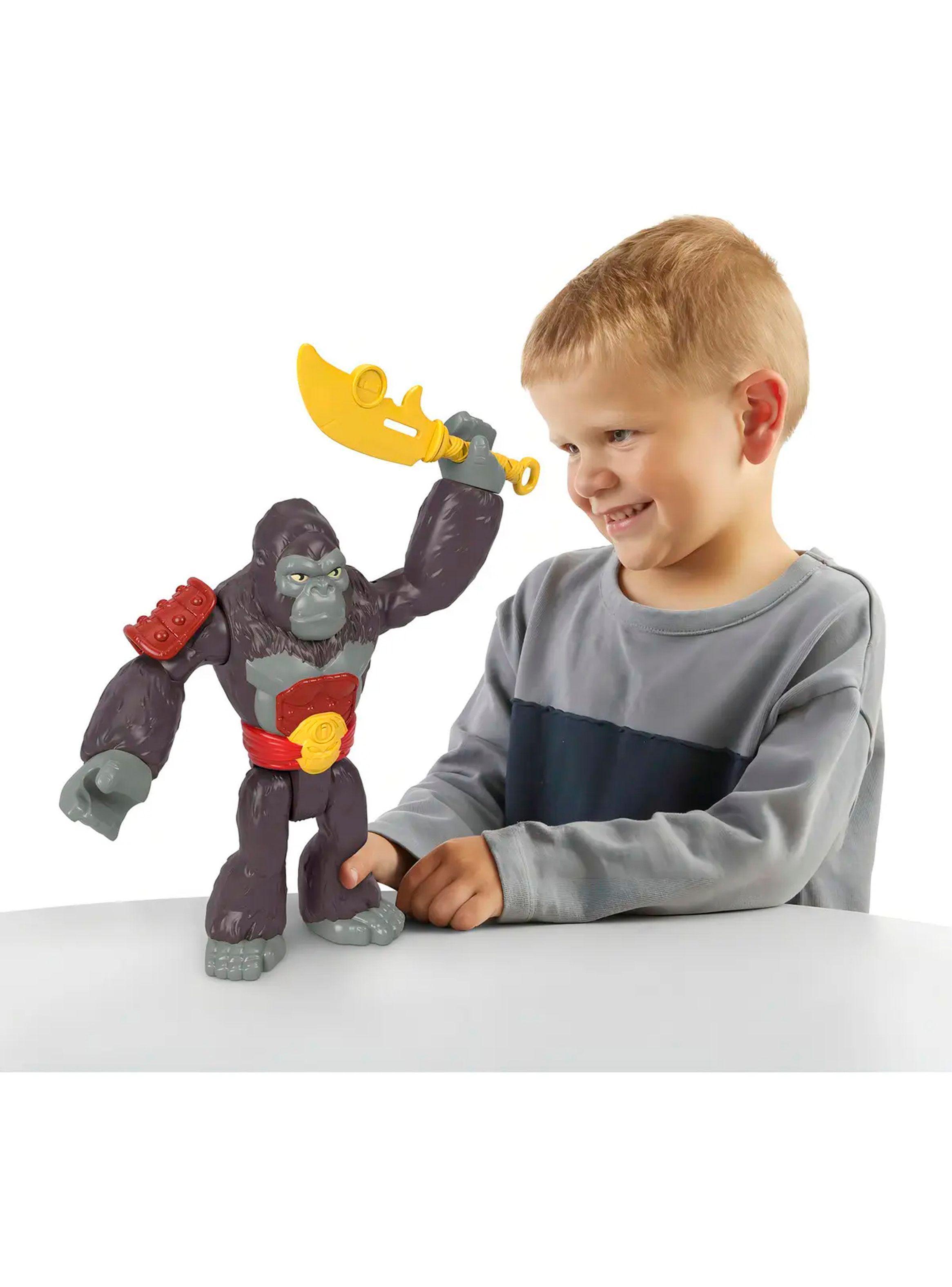 Figura De Accion Imaginext Gorila Xl Juguete niños 3+-3
