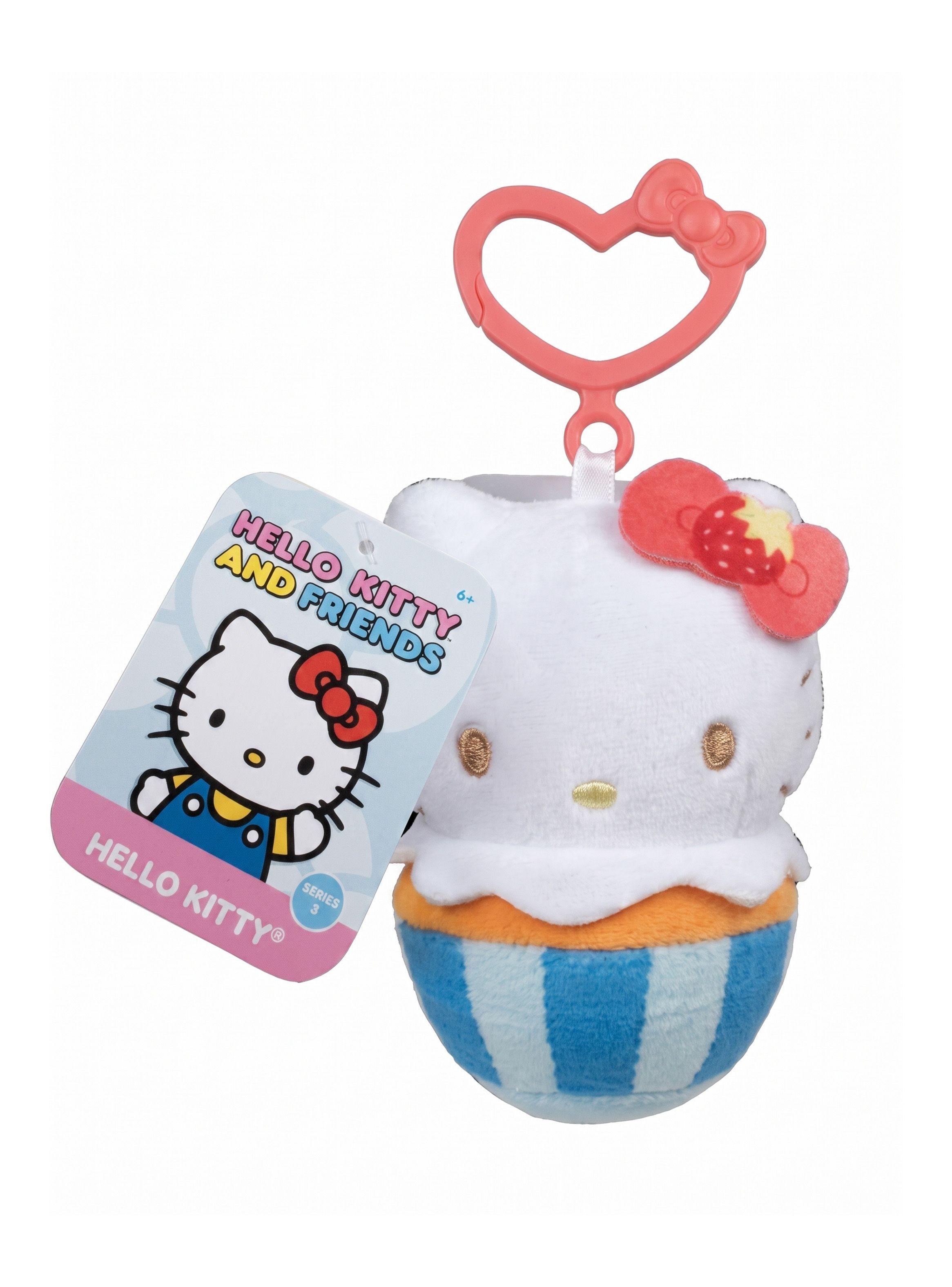 Llavero Peluche Hello Kitty Cupcake 10cm-0