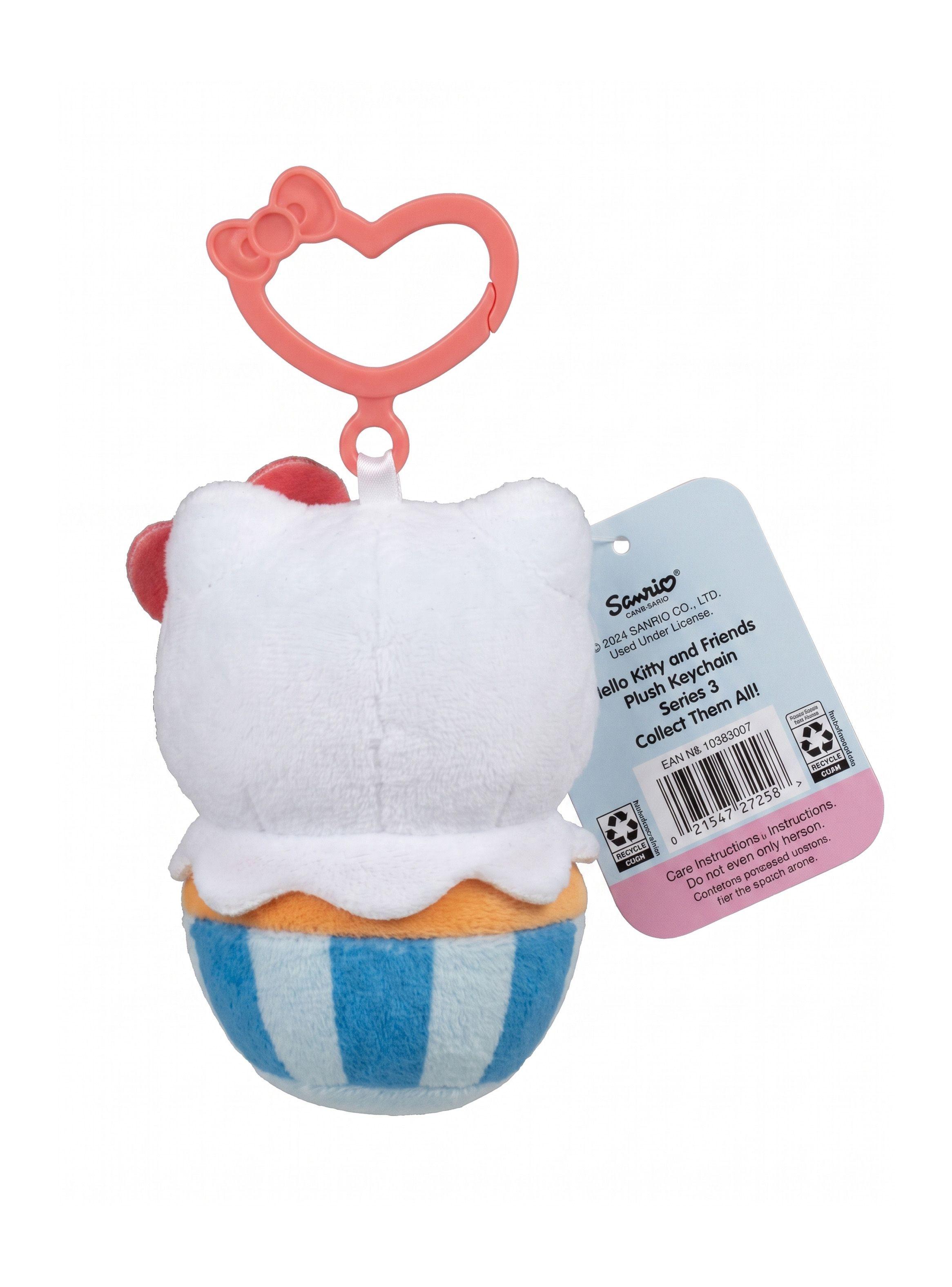 Llavero Peluche Hello Kitty Cupcake 10cm-1