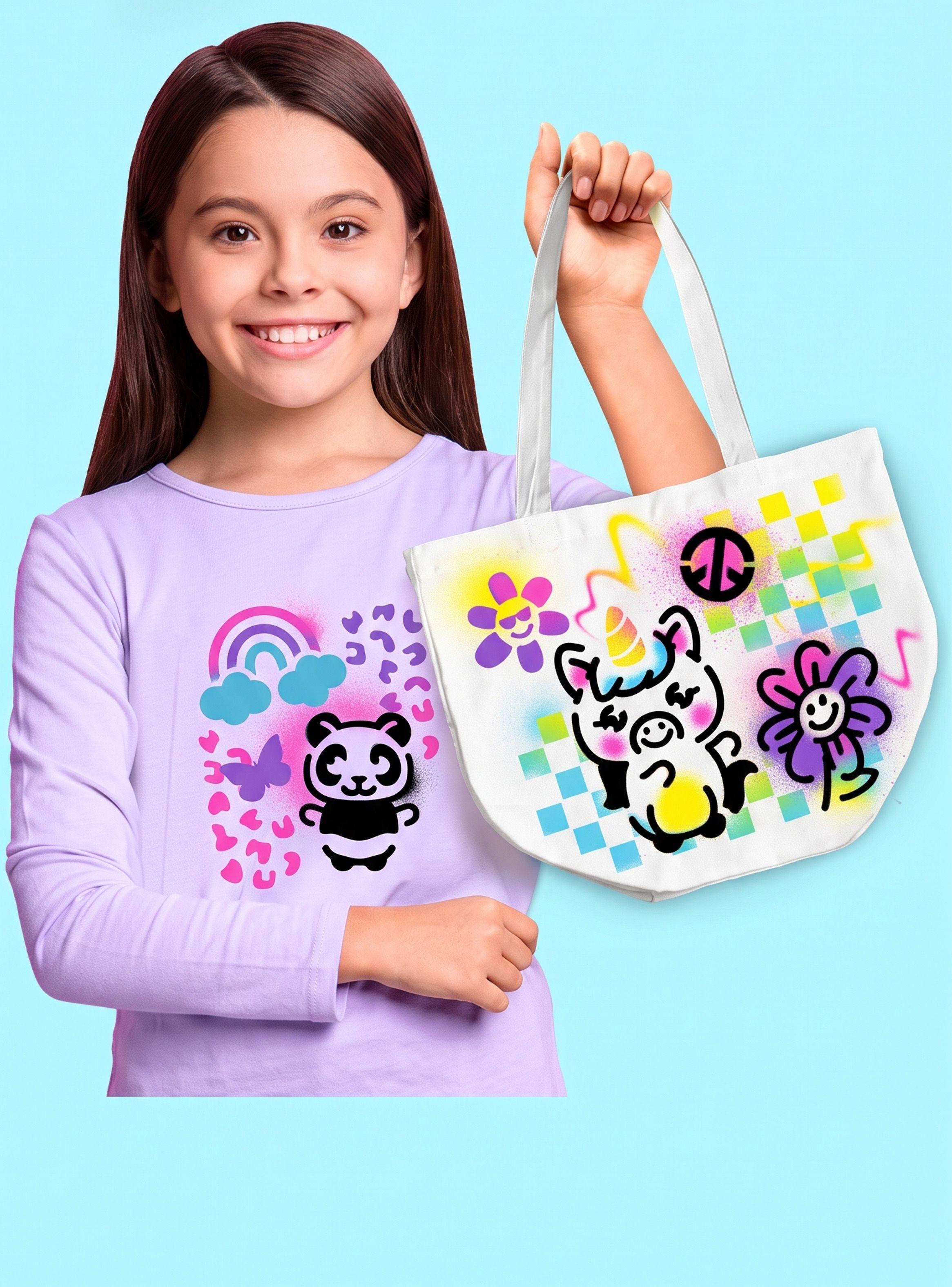 Kit De Arte Aerografo Diseno De Moda Infantil-3