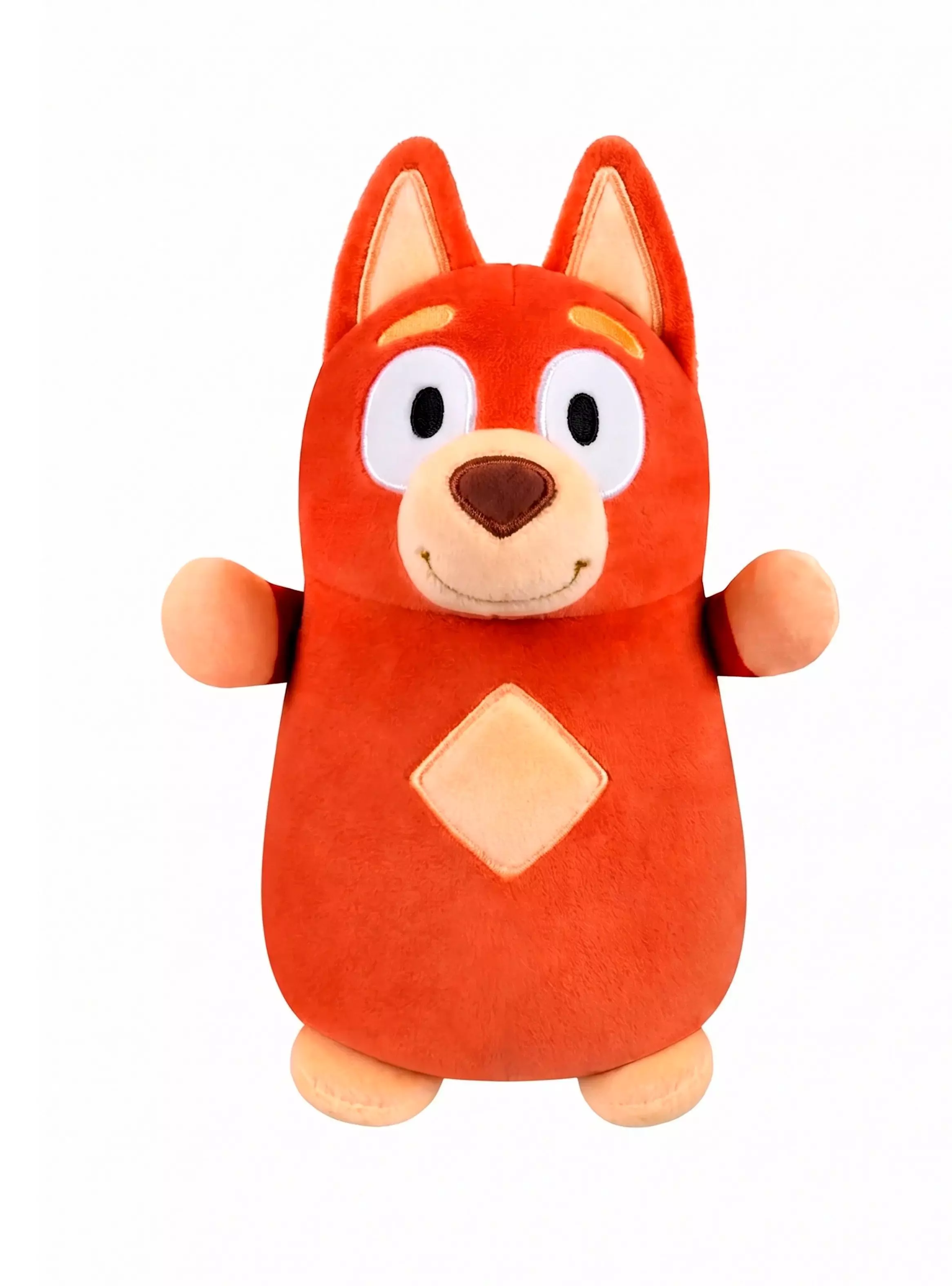 Peluche Rusty Bluey HugMees Squishmallows 15cm niños 3+-2