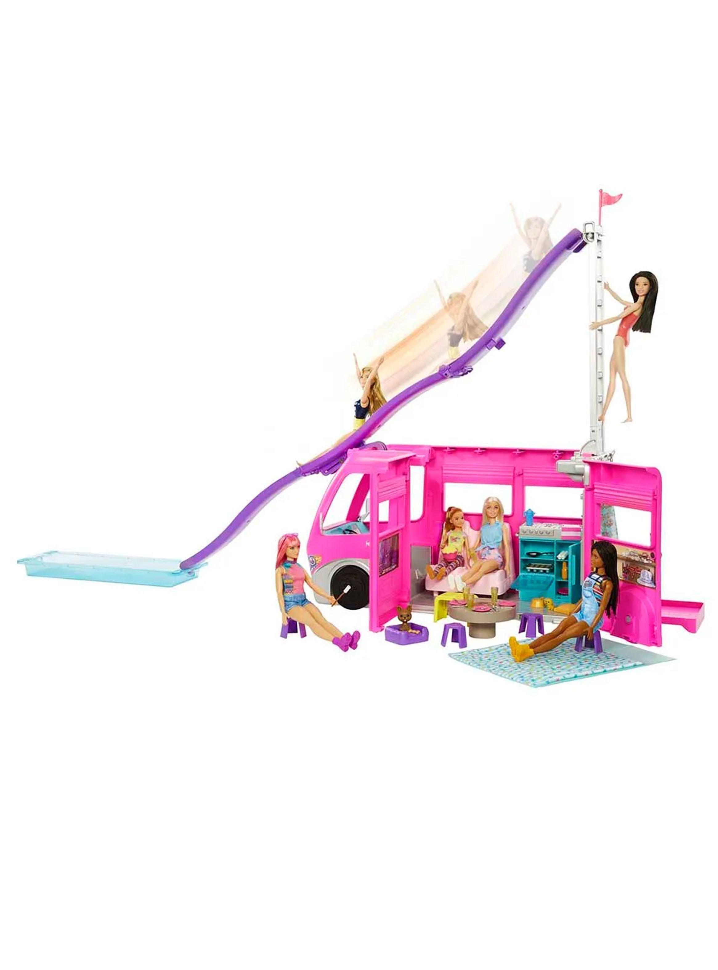 Vehículo Camper de Los Sueños de Muñeca Barbie de Mattel-2
