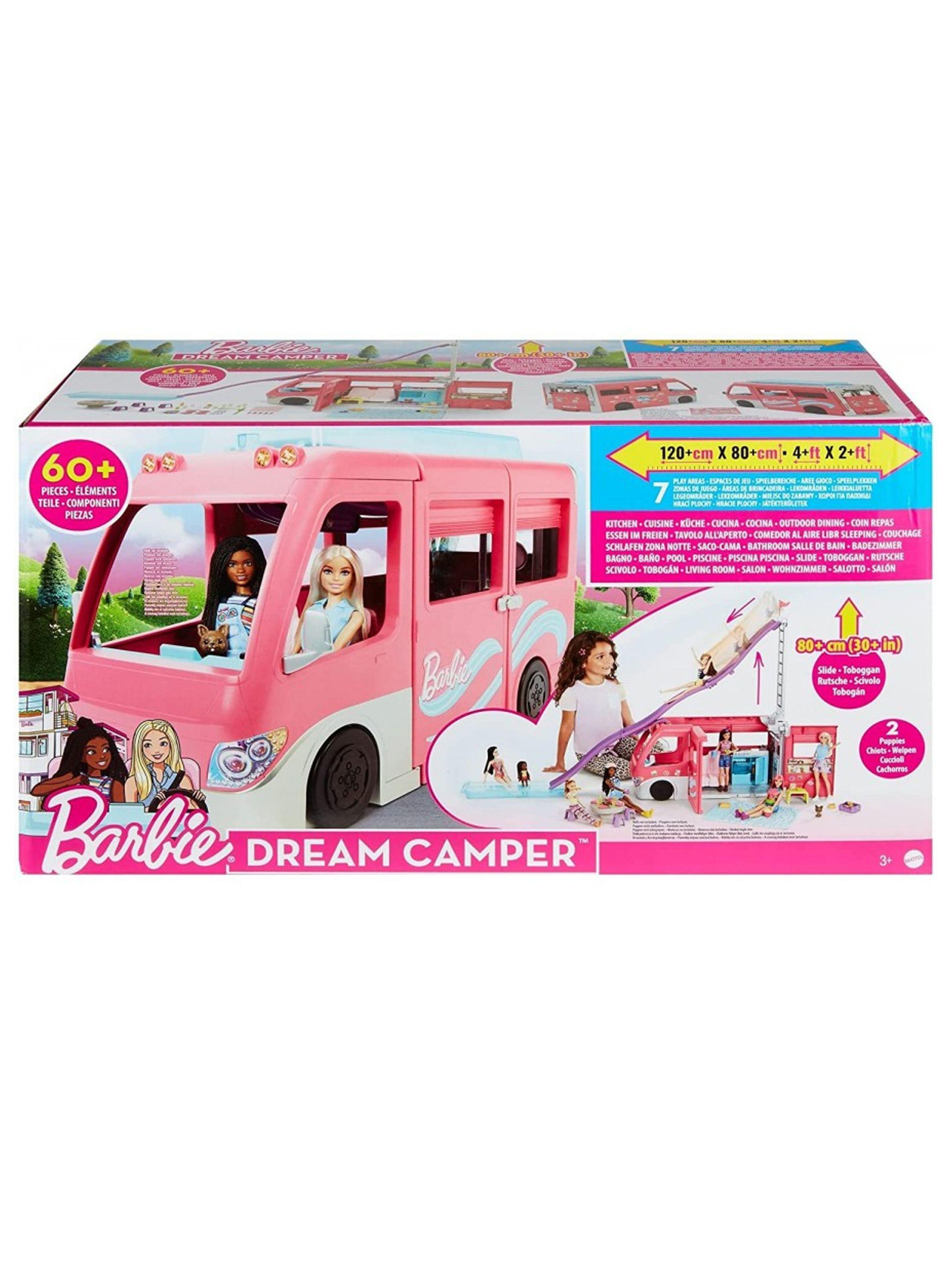 Vehículo Camper de Los Sueños de Muñeca Barbie de Mattel-5
