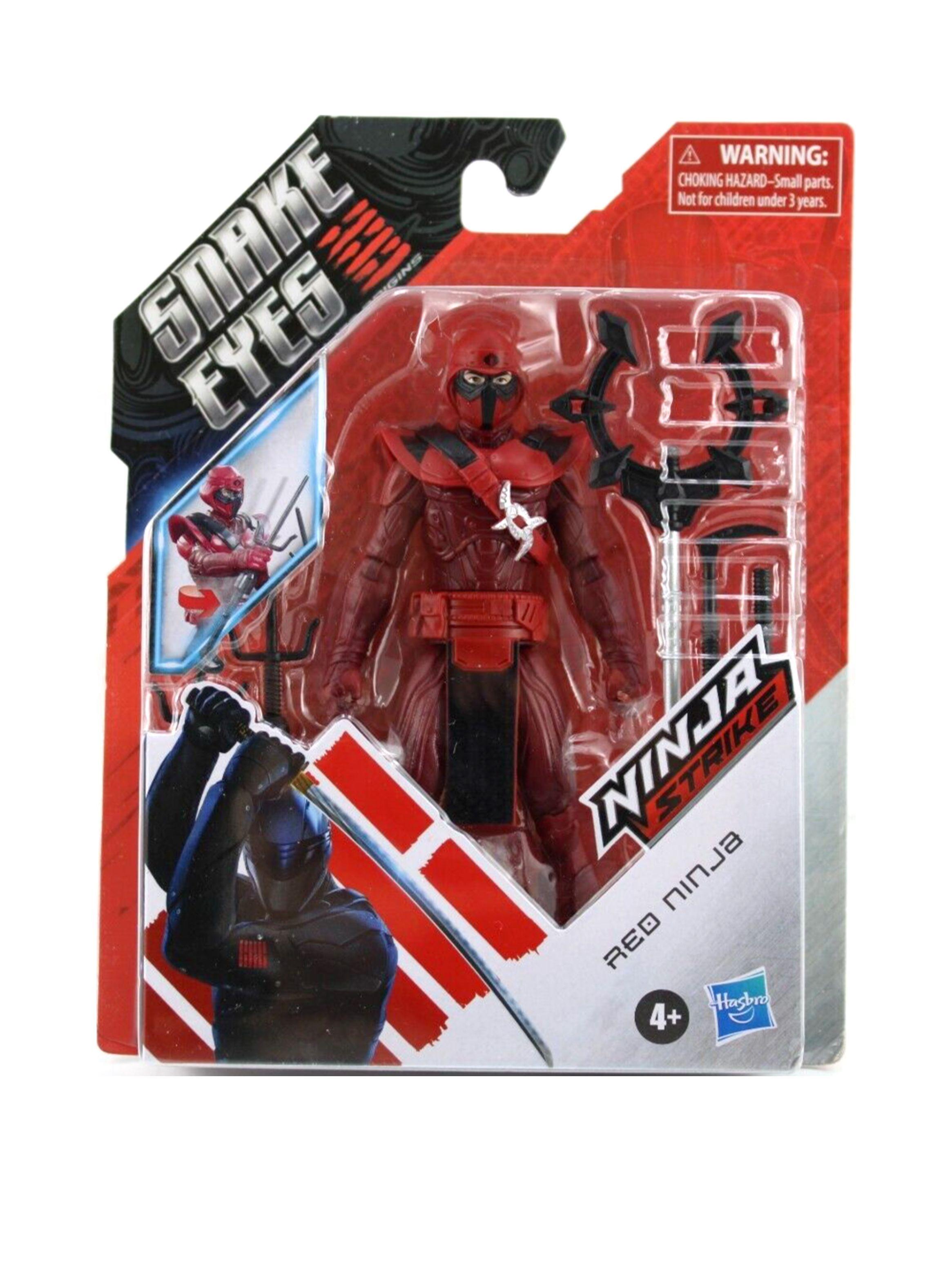 Figura Red Ninja Snake Eyes G.i. Joe Origins de Hasbro-3