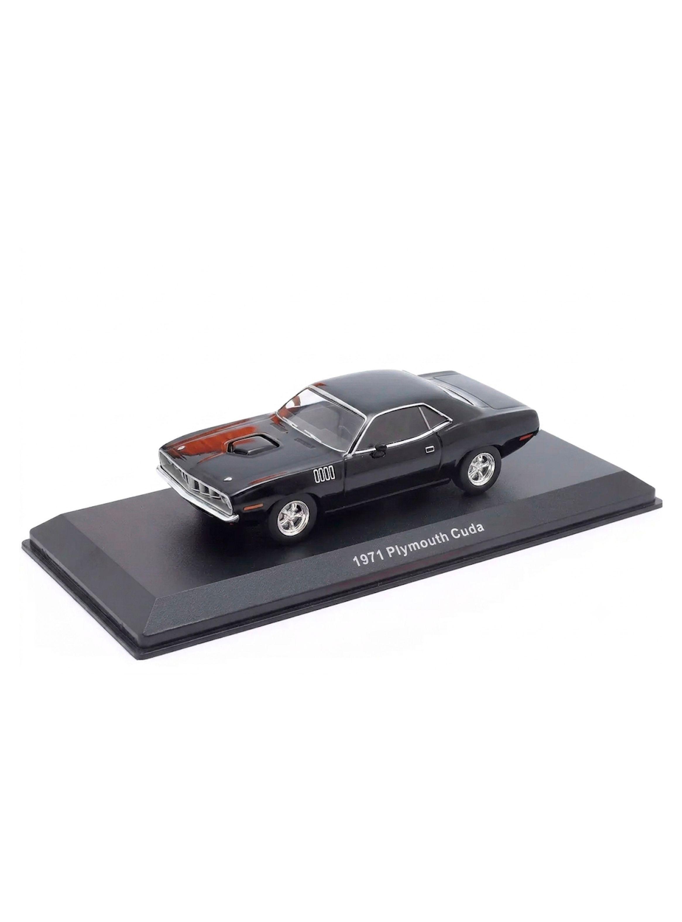 Auto 1971 Plymouth Cuda John Wick 4 Metal 1 43 Greenlight-2