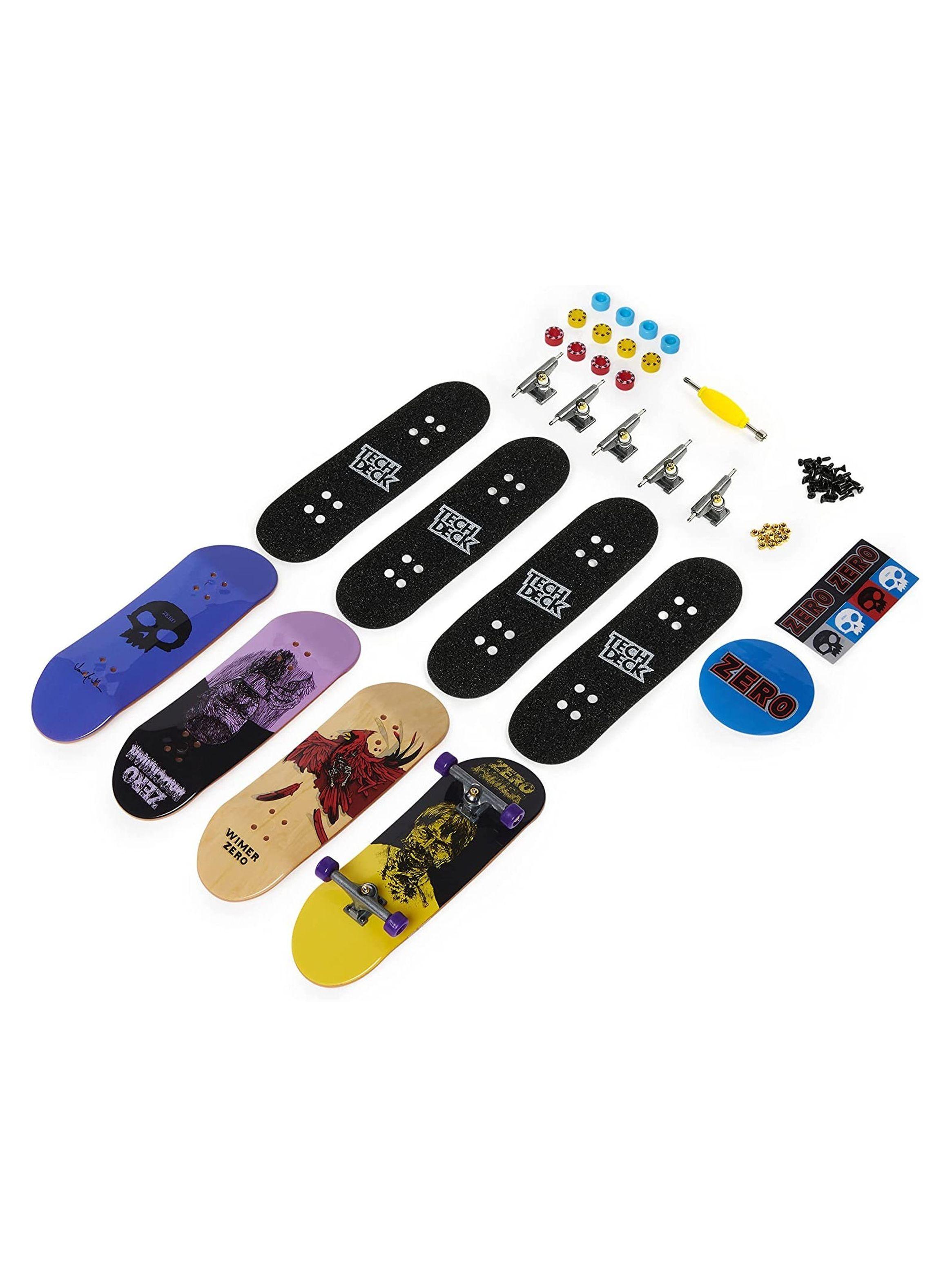 Tech Deck Pack 4 Skate Modelo Dgk Patineta Dedos Fingerboard-4
