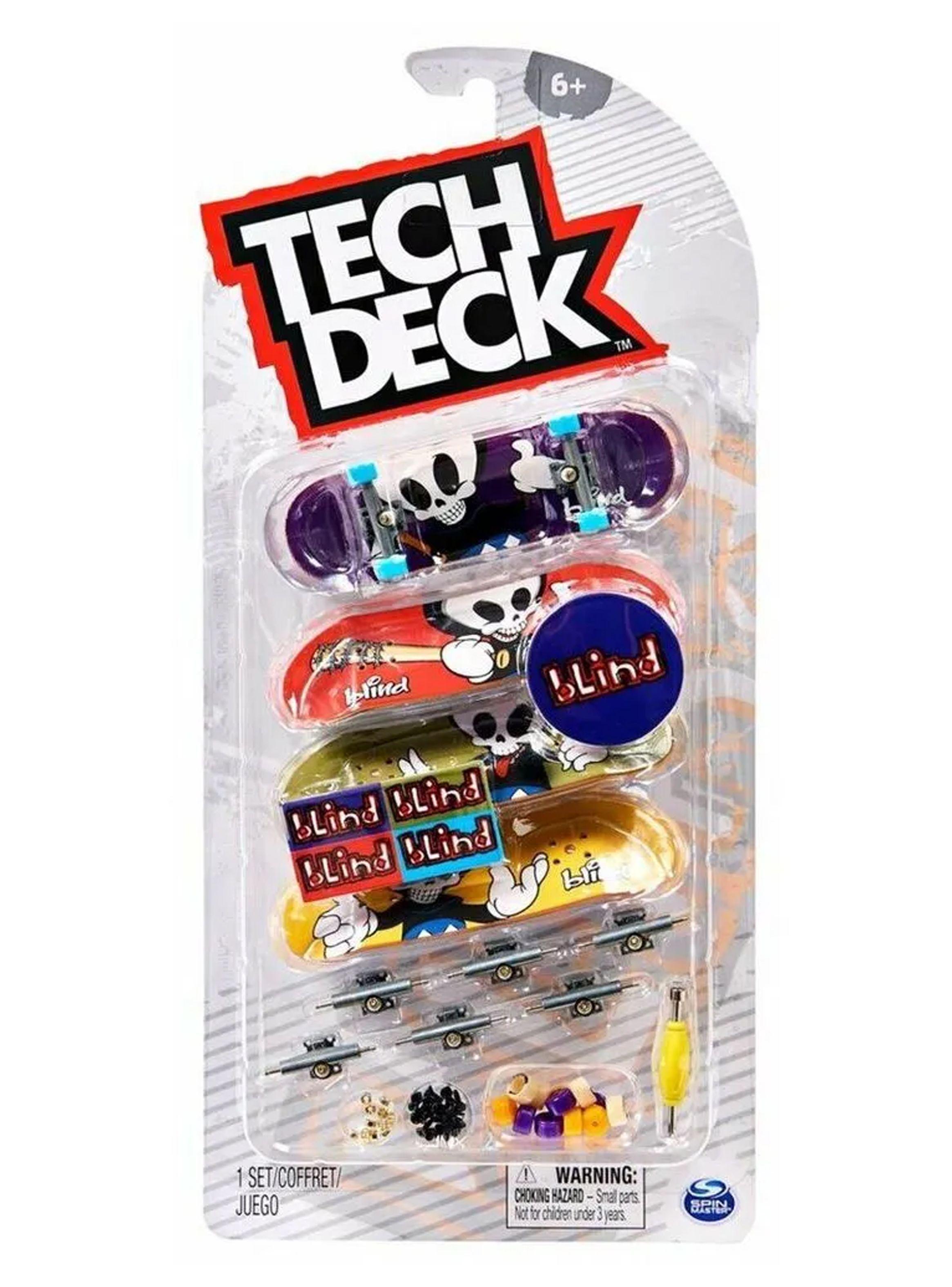 Tech Deck Pack 4 Skate Modelo Dgk Patineta Dedos Fingerboard-5