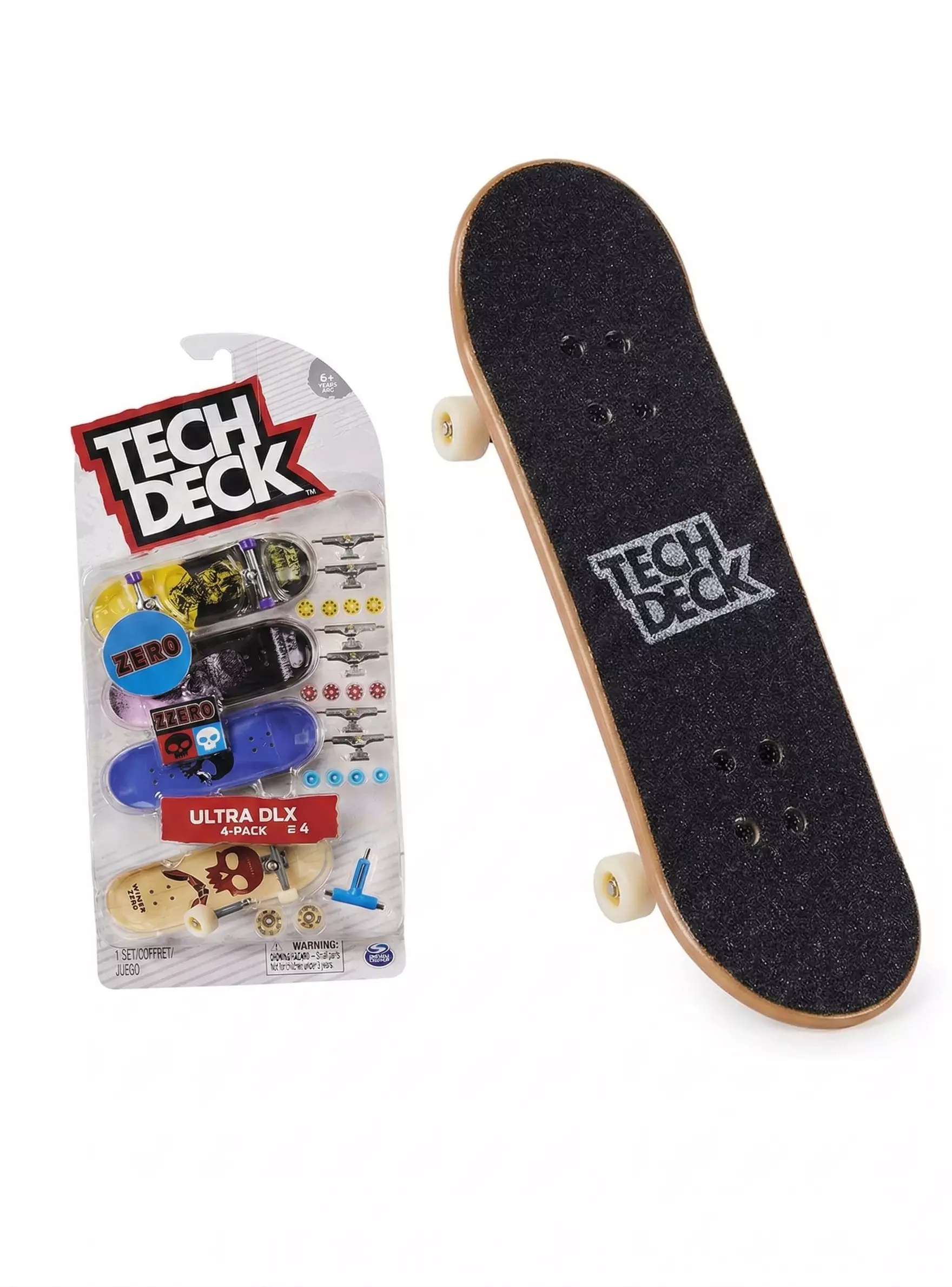 Tech Deck Pack 4 Skate Modelo Dgk Patineta Dedos Fingerboard-0