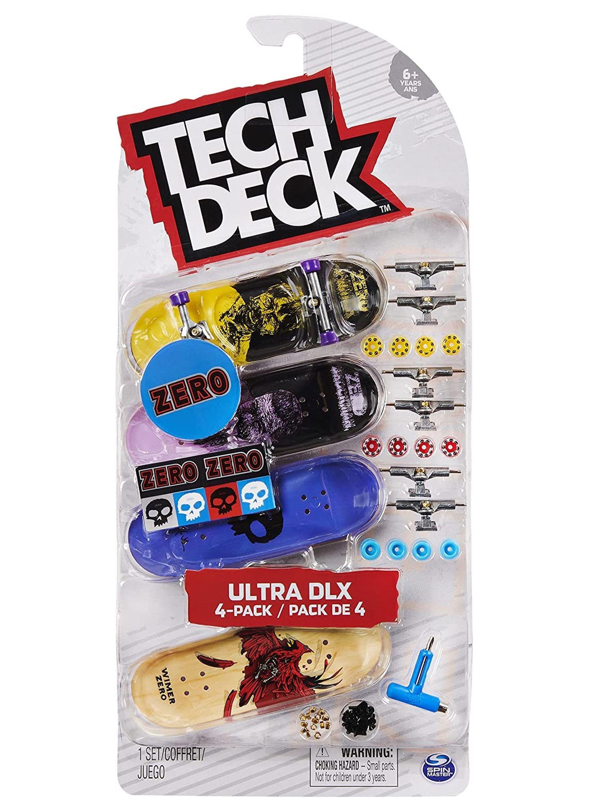 Tech Deck Pack 4 Skate Modelo Dgk Patineta Dedos Fingerboard-4