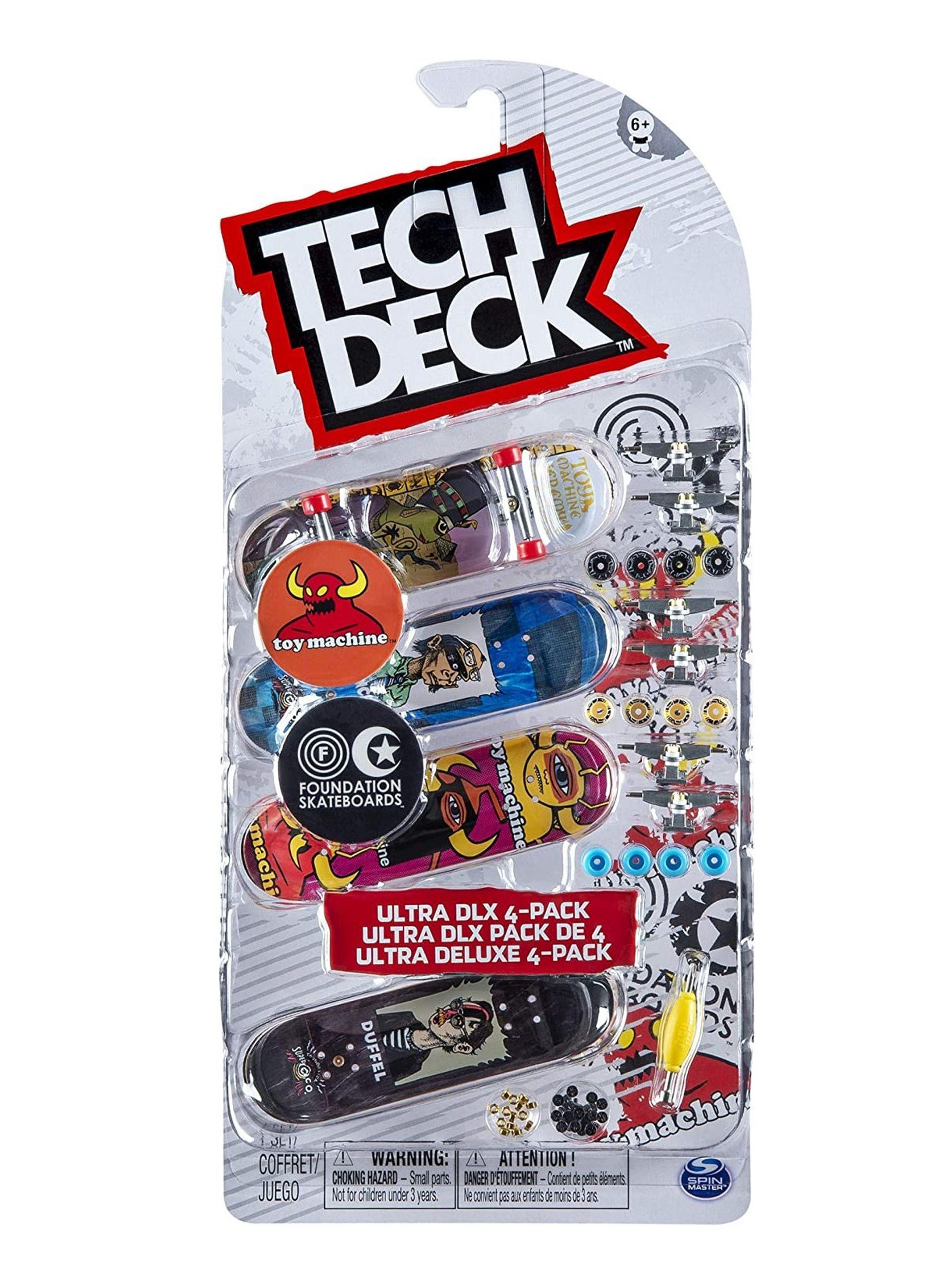 Tech Deck Pack 4 Skate Modelo Dgk Patineta Dedos Fingerboard-5