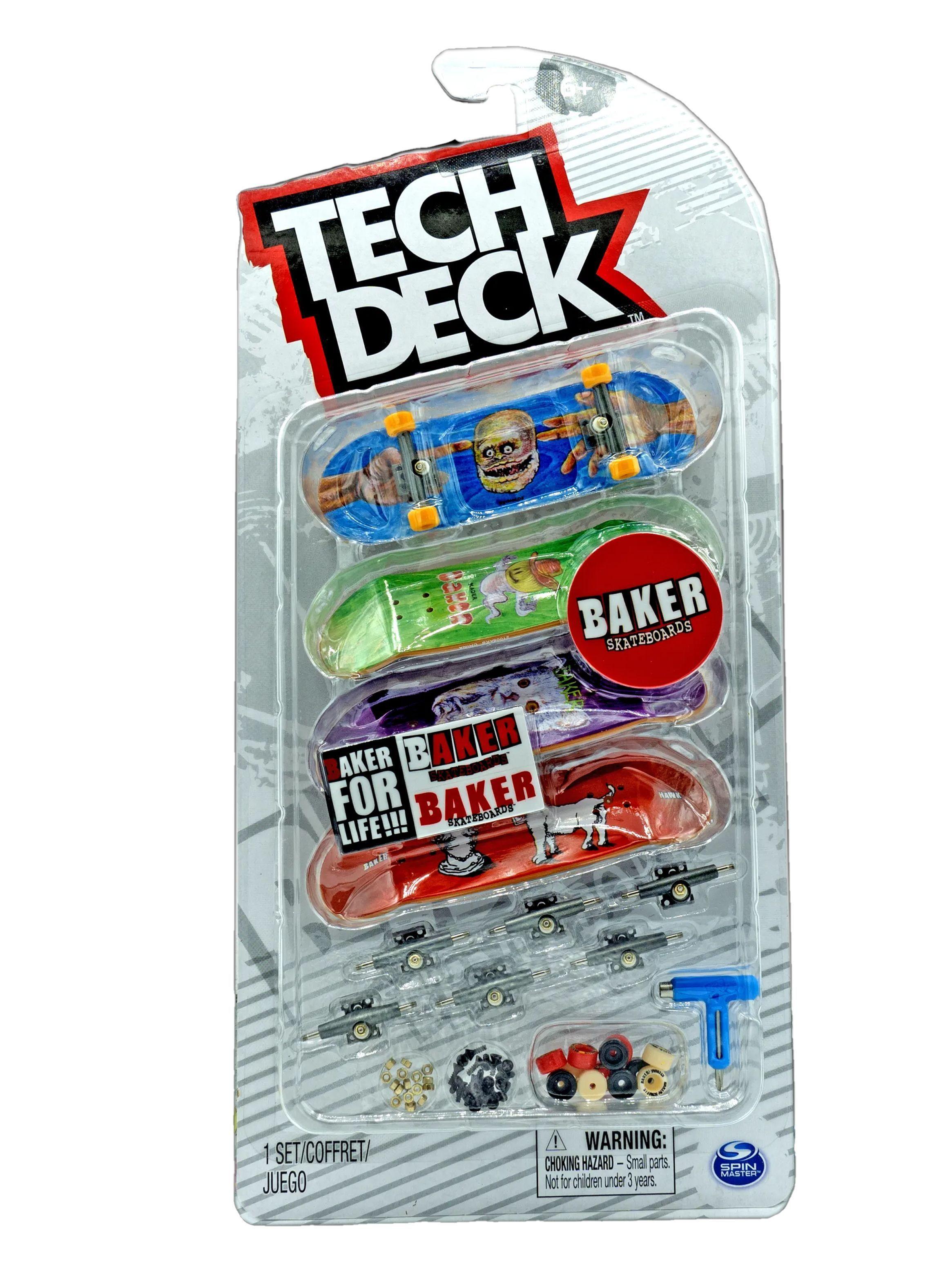 Tech Deck Pack 4 Skate Modelo Dgk Patineta Dedos Fingerboard-7