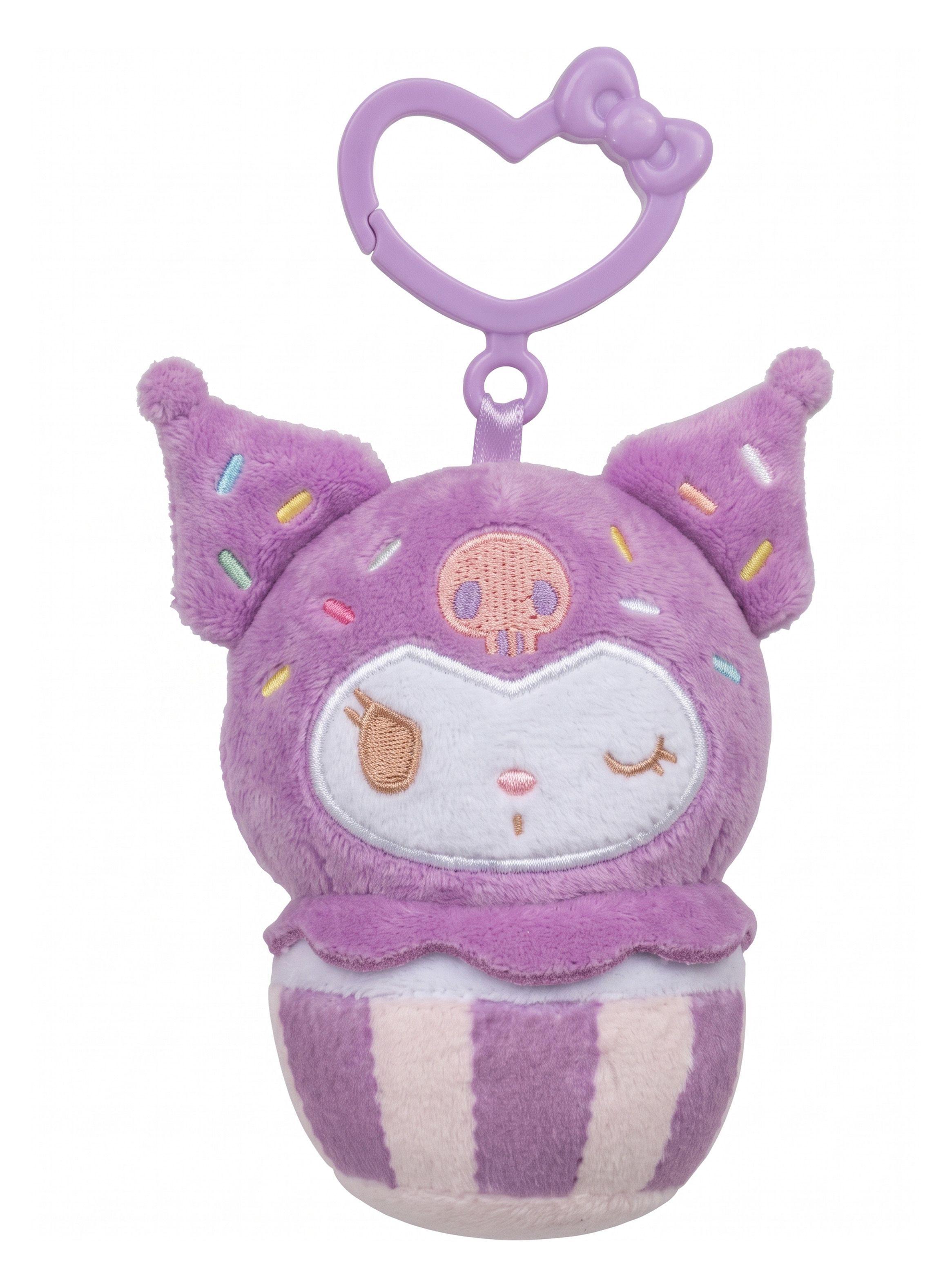 Llavero Peluche Kuromi Cupcake 10cm Sanrio Hello Kitty-1