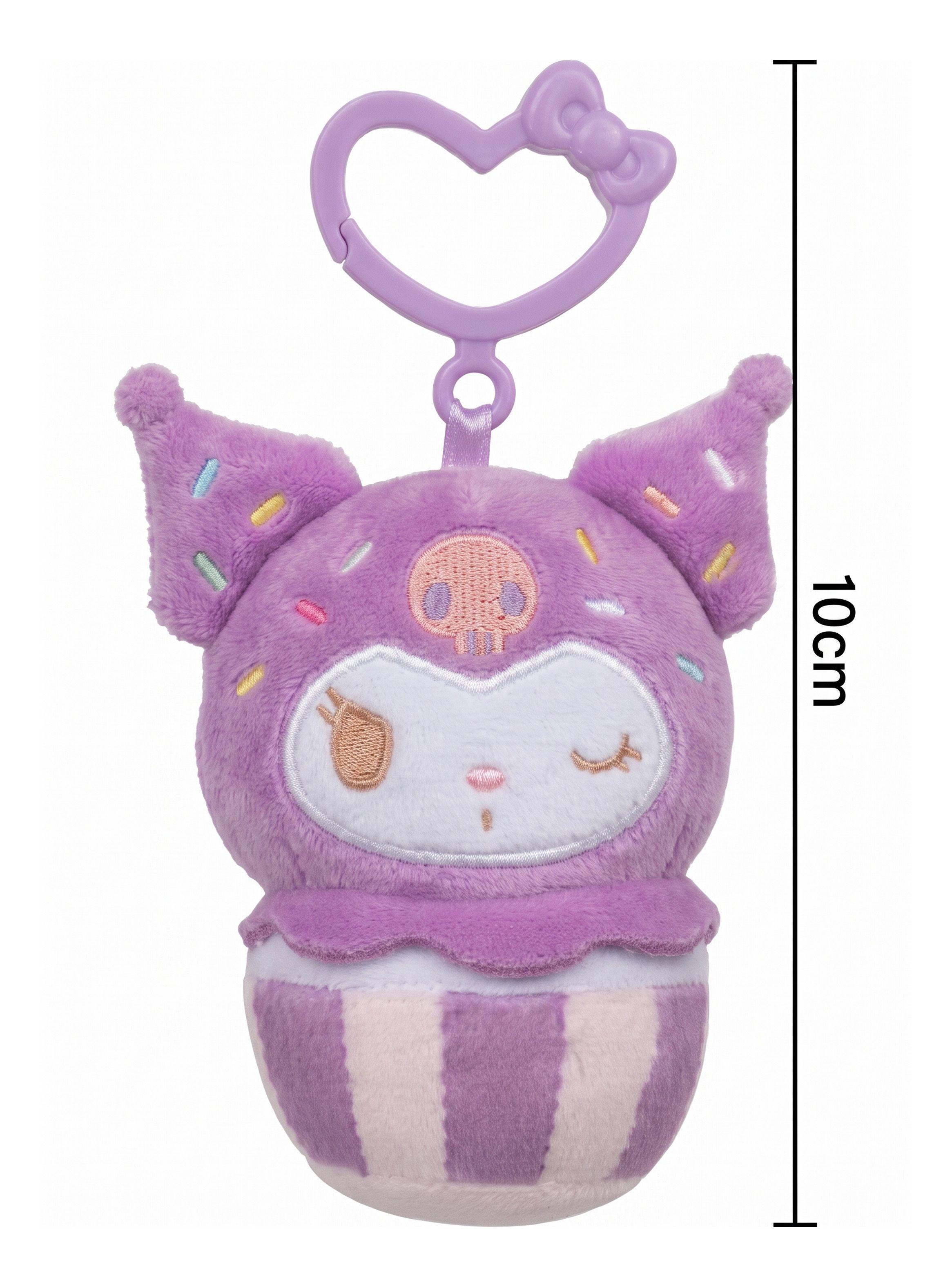 Llavero Peluche Kuromi Cupcake 10cm Sanrio Hello Kitty-3
