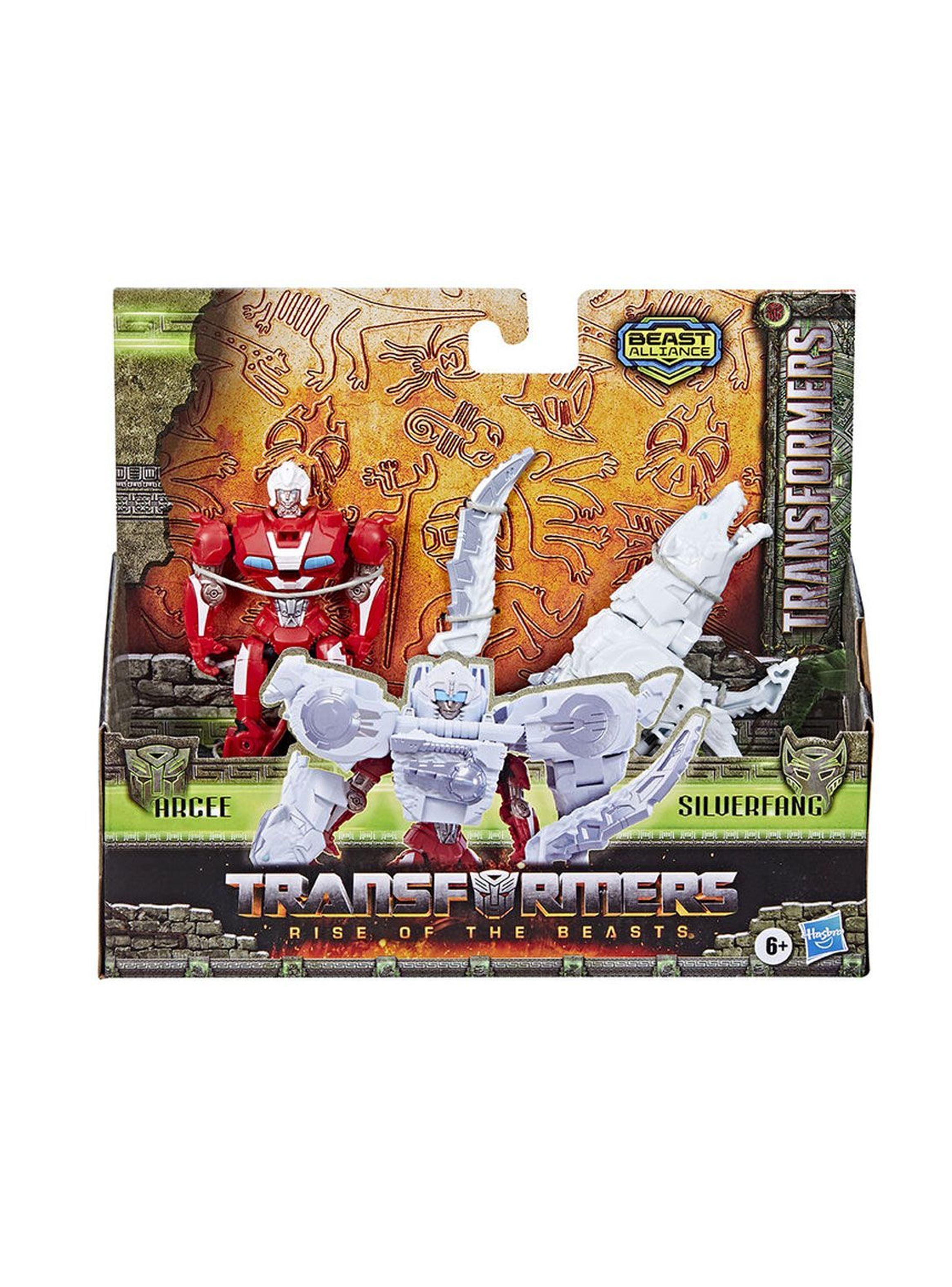 Figura De Acción Transformers Combiners Arcee Y Silverfang de Hasbro-3