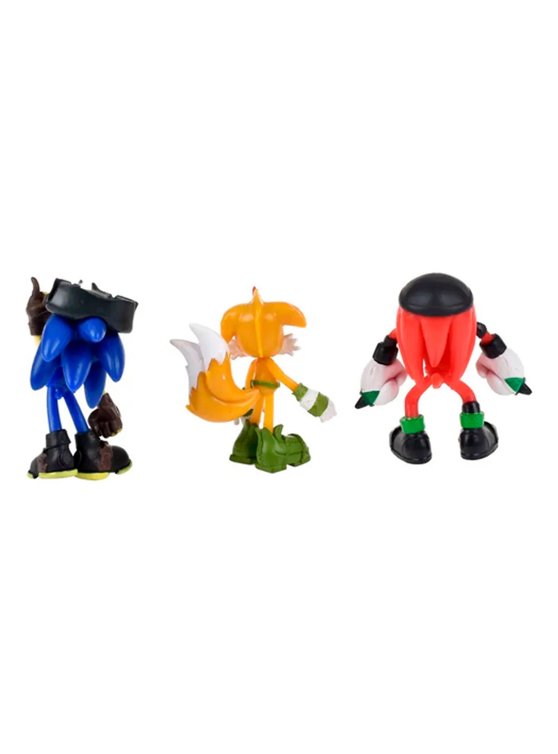 Pack 3 Figuras Sonic Prime | Serie Netflix 7cm-2
