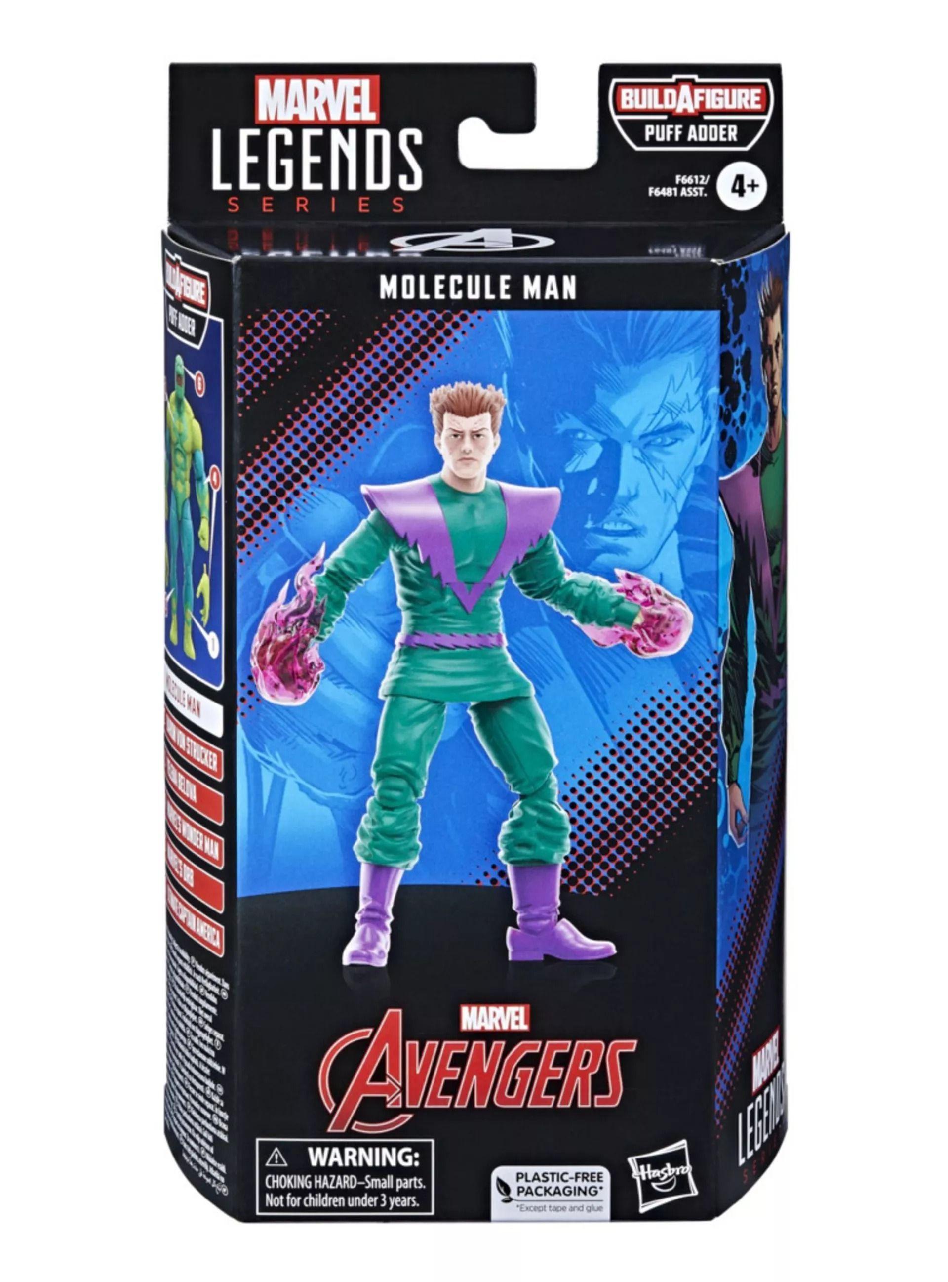 Figura Hombre Molécula | Marvel Legends BAF Puff Adder-2