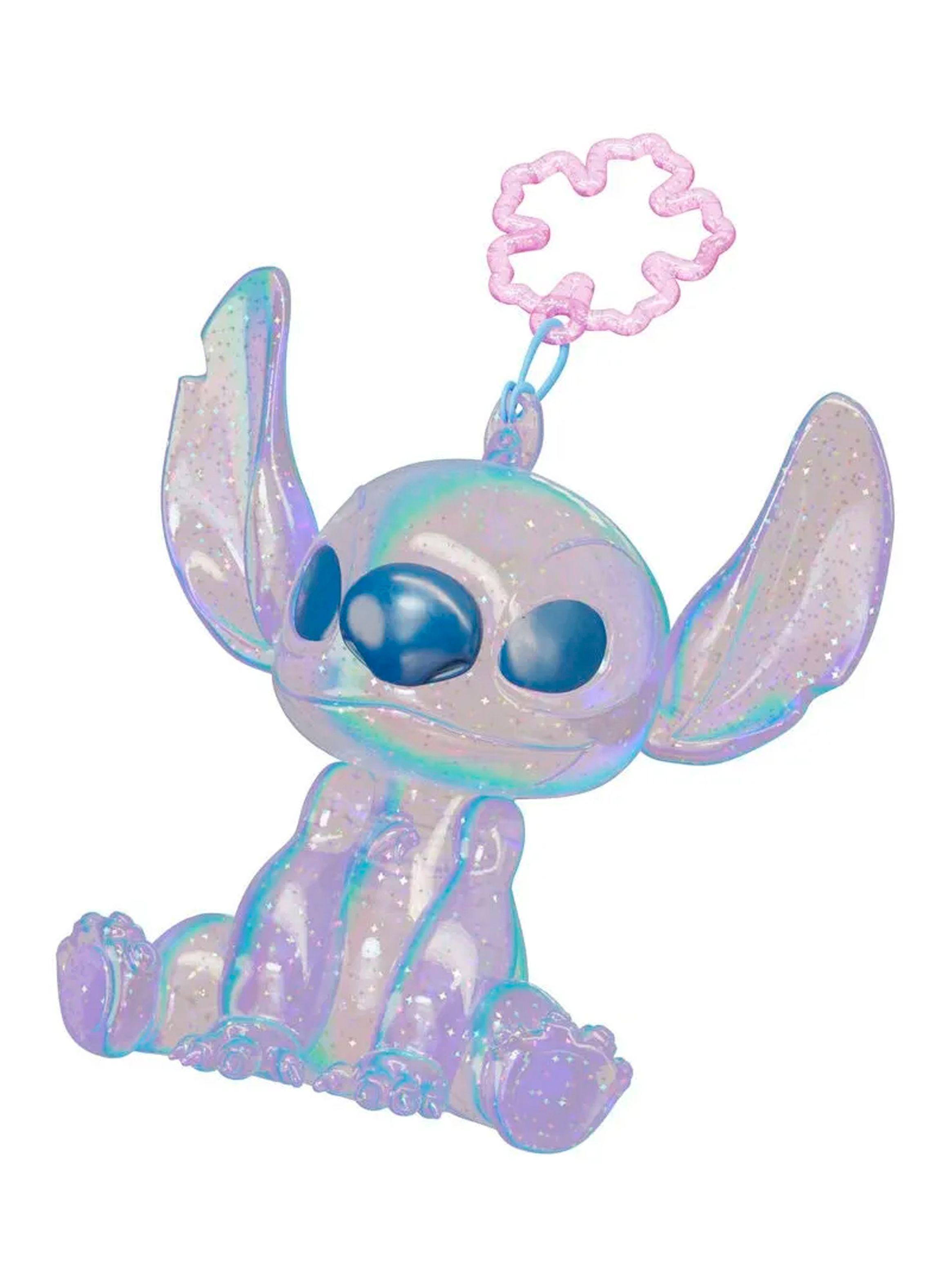 Figura Stitch Squish Friends Transparente Brillo Disney-2