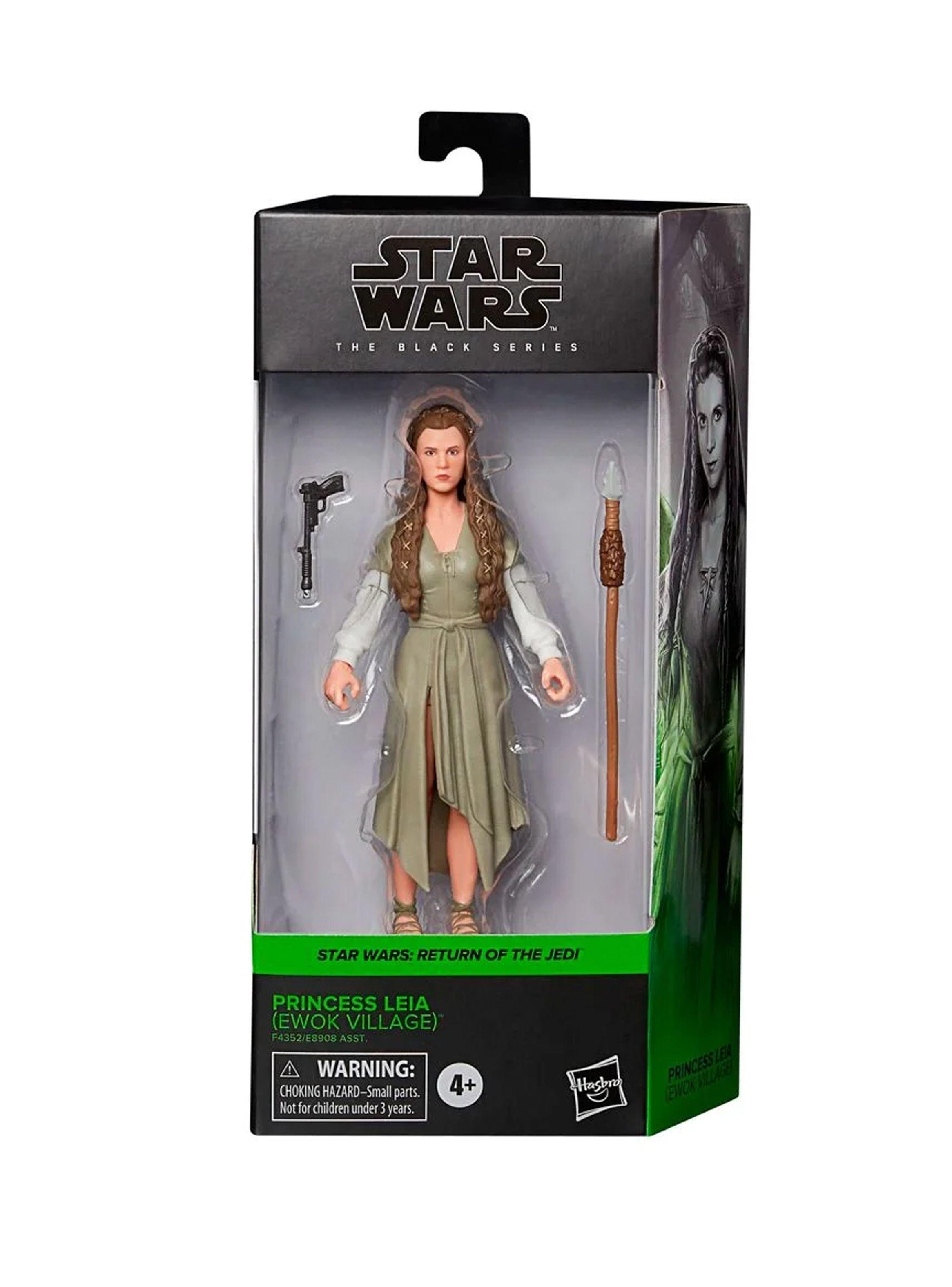Figura De Acción Princesa Leia (Ewok Village) Star Wars: Return of The Jedi The Black Series-3