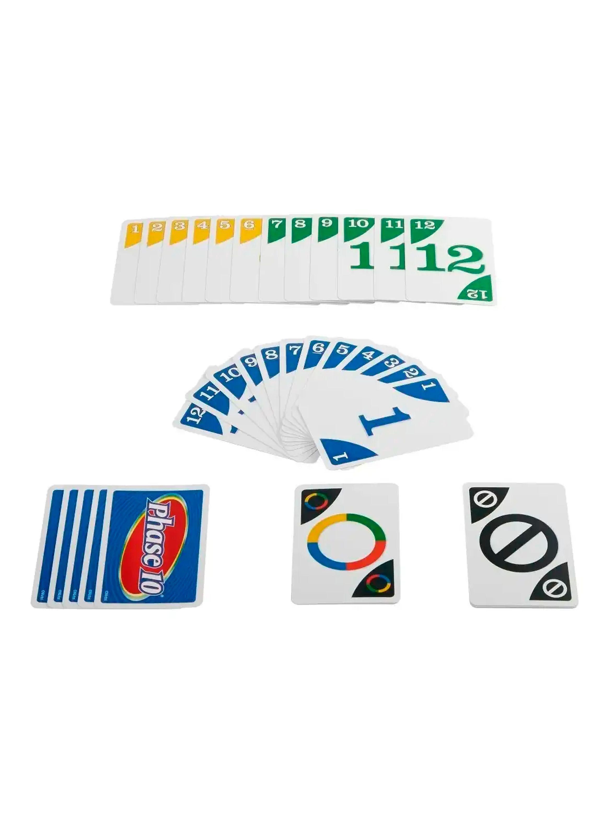 Juego de Cartas Phase 10 | Clásico Juego de Mesa Familiar de Mattel-2