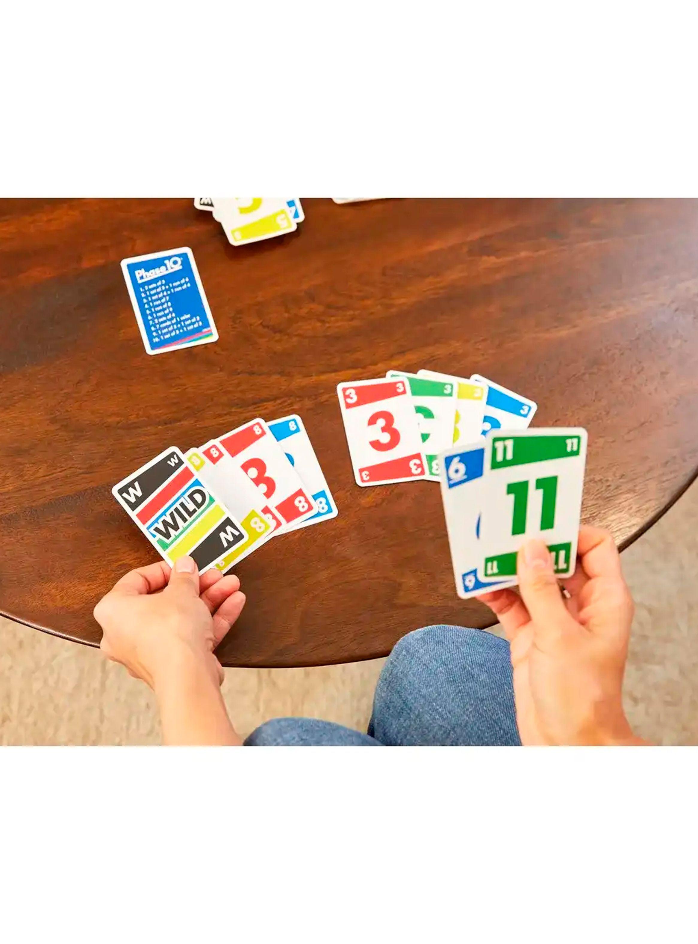 Juego de Cartas Phase 10 | Clásico Juego de Mesa Familiar de Mattel-3