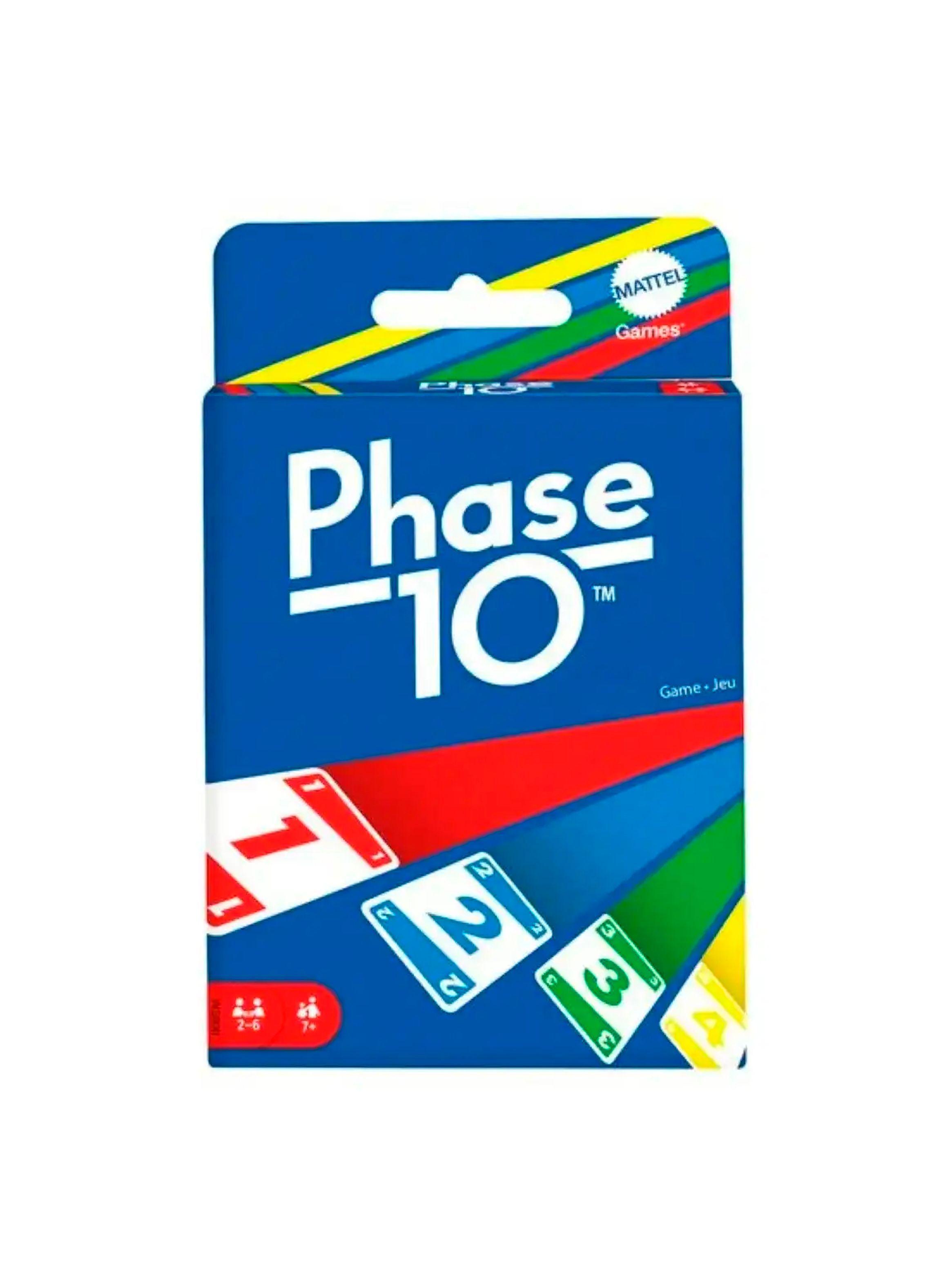 Juego de Cartas Phase 10 | Clásico Juego de Mesa Familiar de Mattel-4