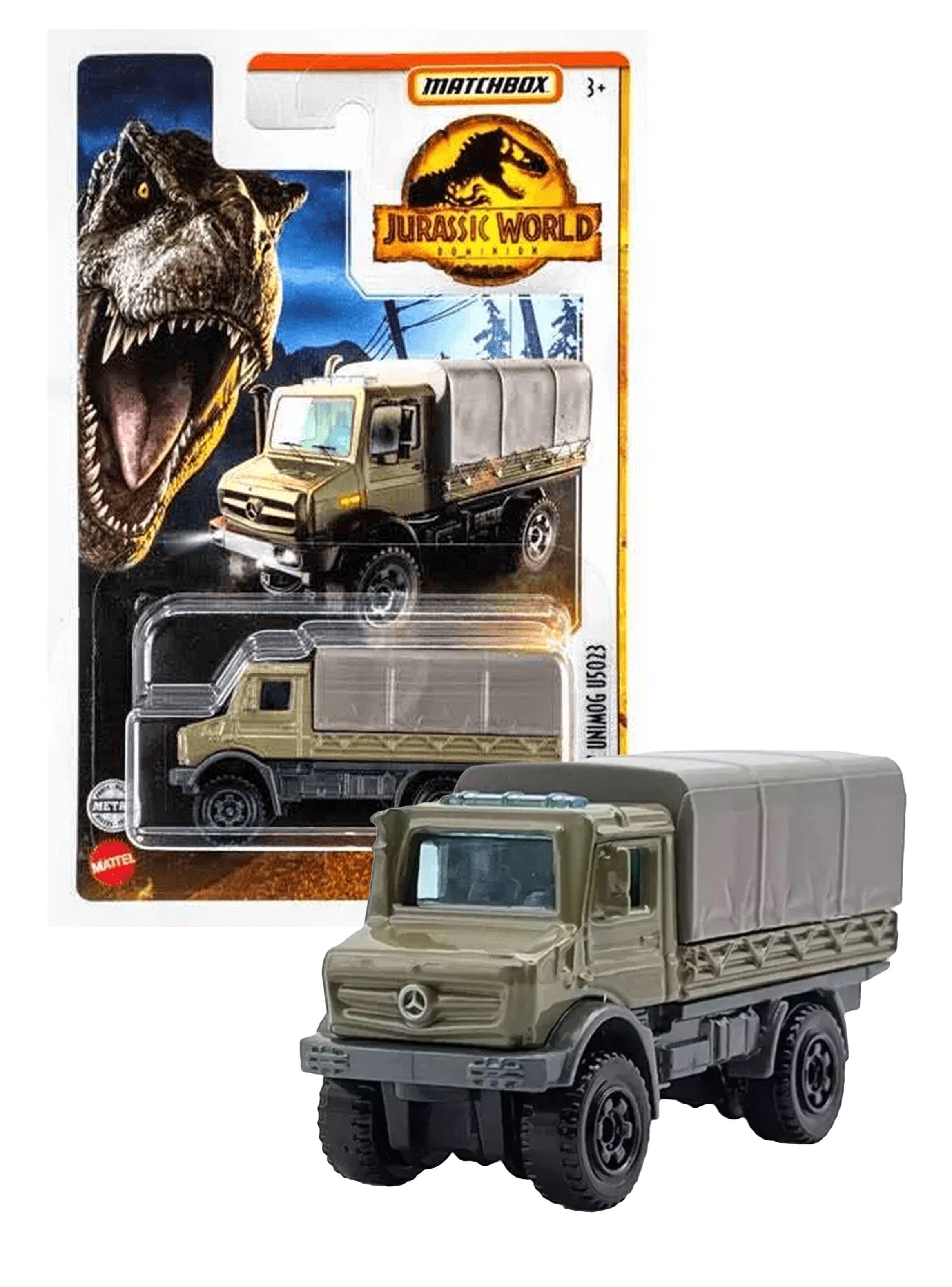 Autos Colección Jurassic World Dominion Escala 1:64 de Matchbox-0
