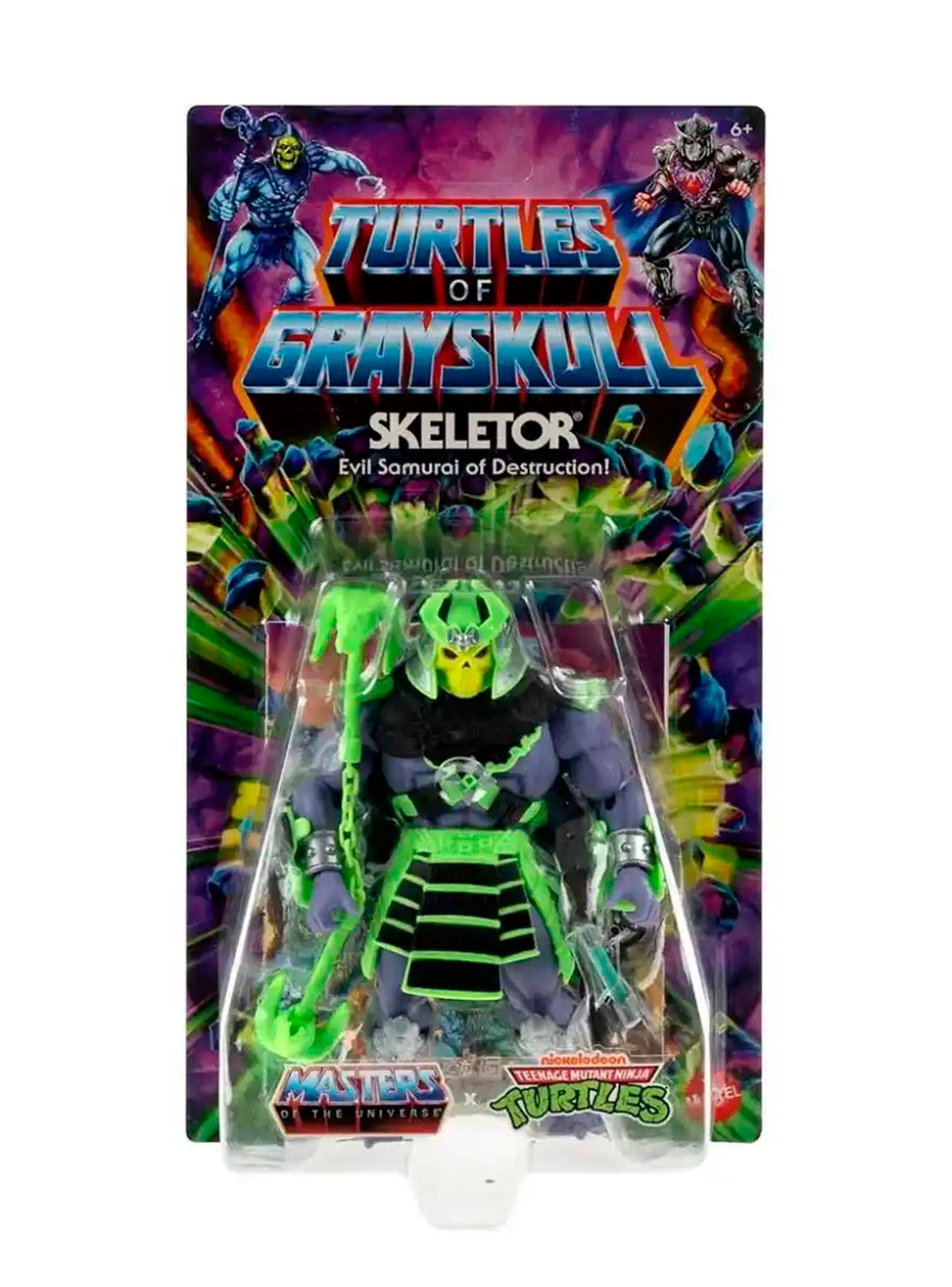 Figura Skeletor | MOTU x Tortugas Ninja: Turtles of Grayskull-3
