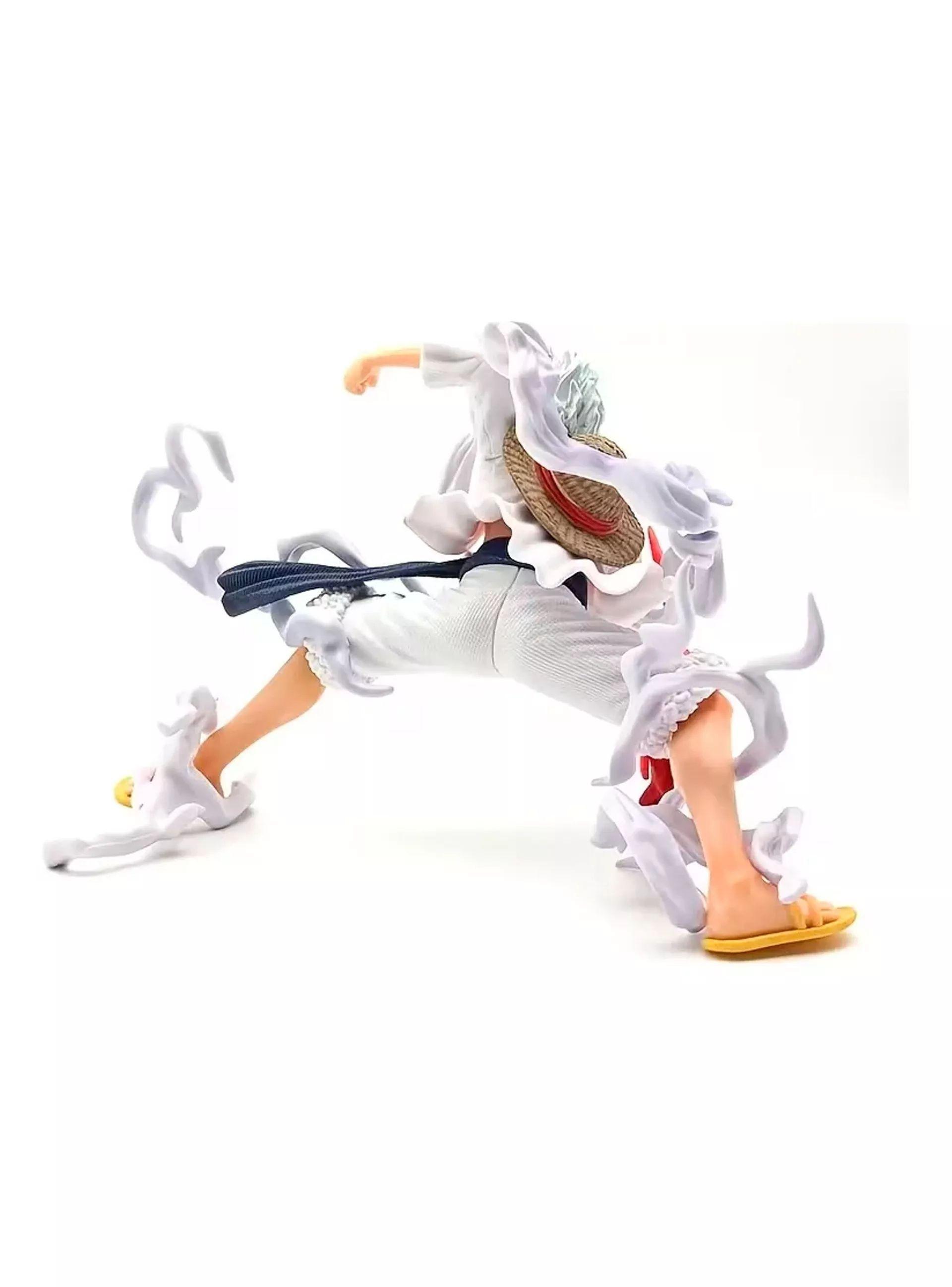 Figura Luffy Gear 5 Nika Pose Batalla 14cm One Piece-3