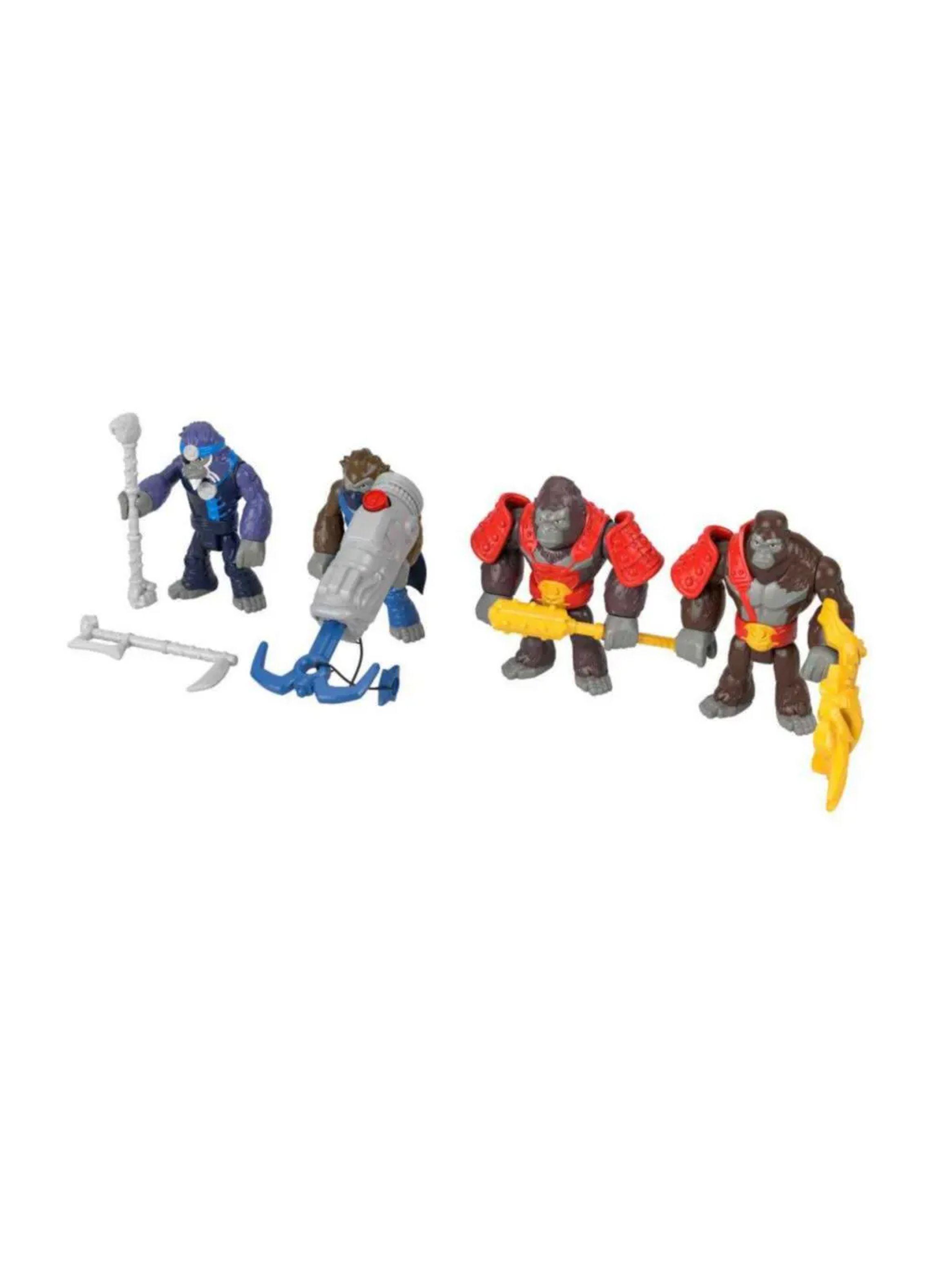 Figura Mundo Aventura Gorilas Y Monos de Imaginext-3