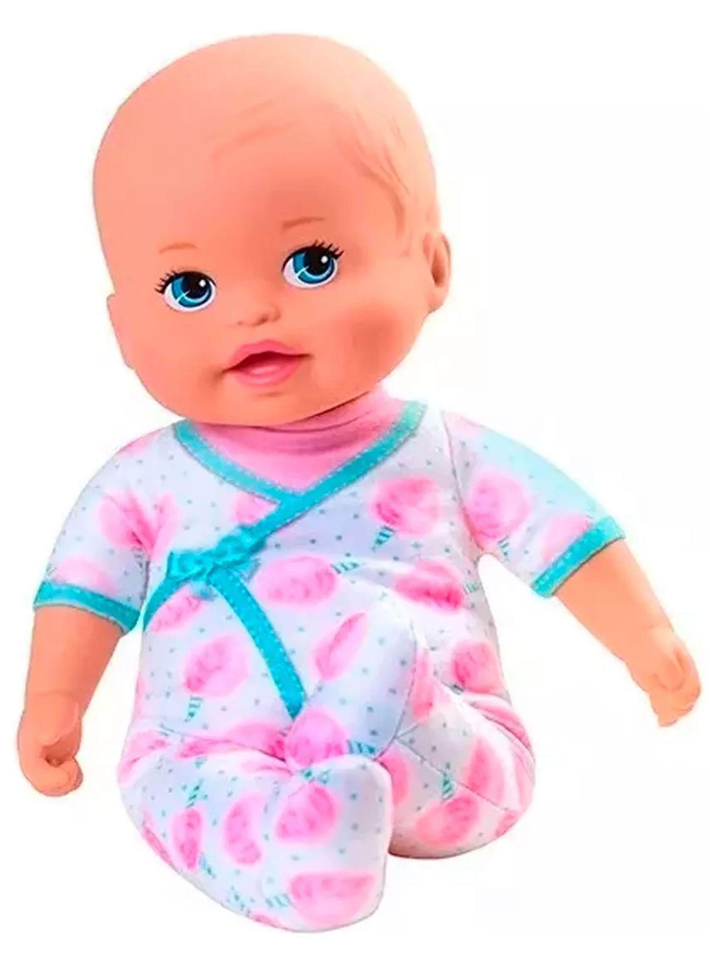 Muñeca Little Mommy Mi Primer Abrazo Algodón D Azúcar Mattel-2