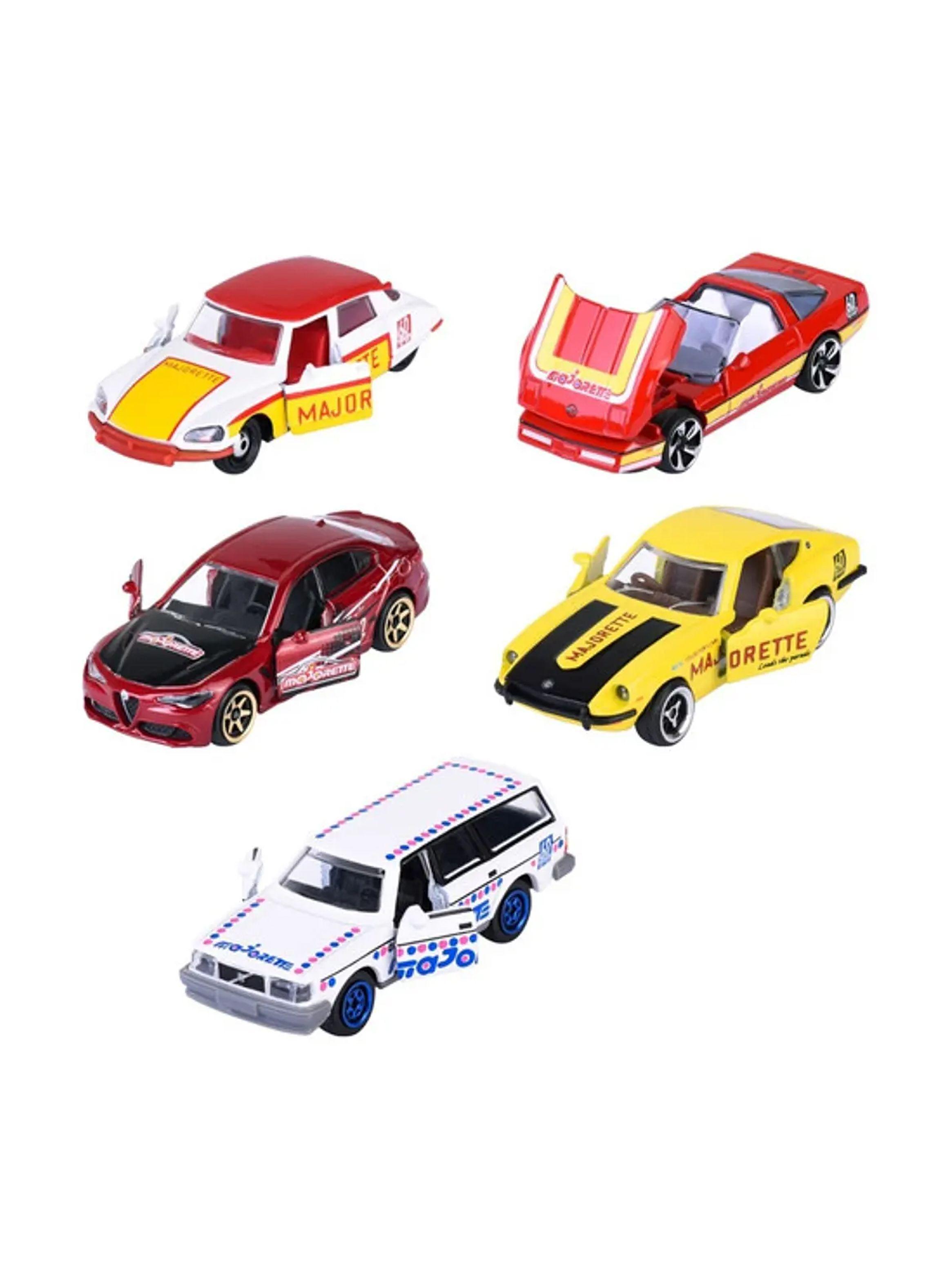 Pack 5 Vehículos Deportivos Edición 60 Aniversario Escala 1:64 de Majorette-2