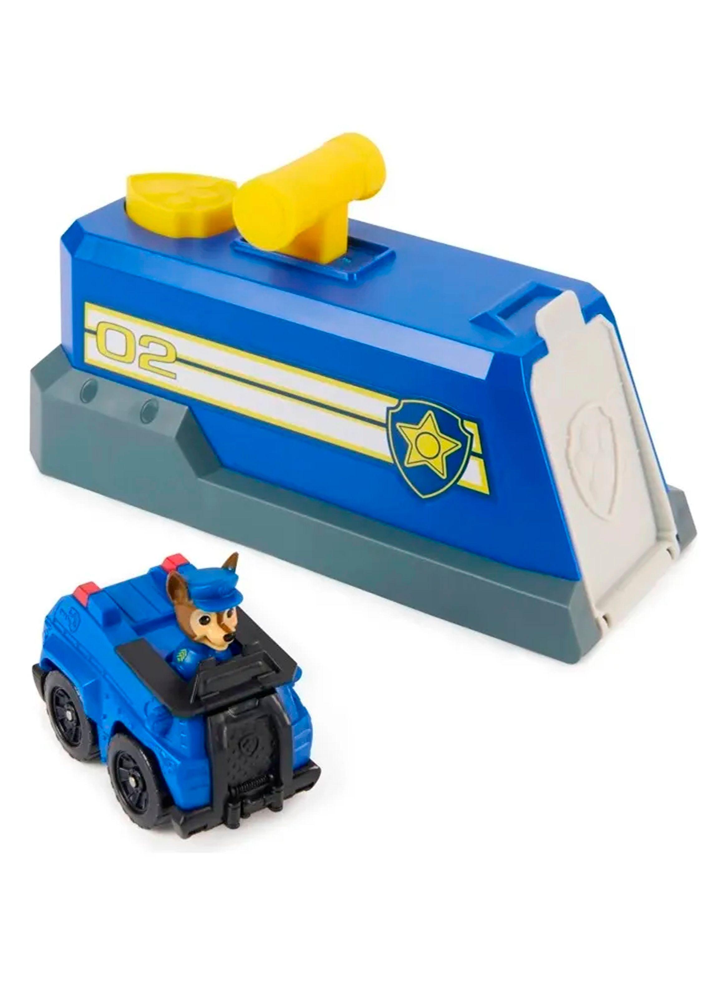 Mini Set Lanzador Chase | Paw Patrol Chase Azul-3