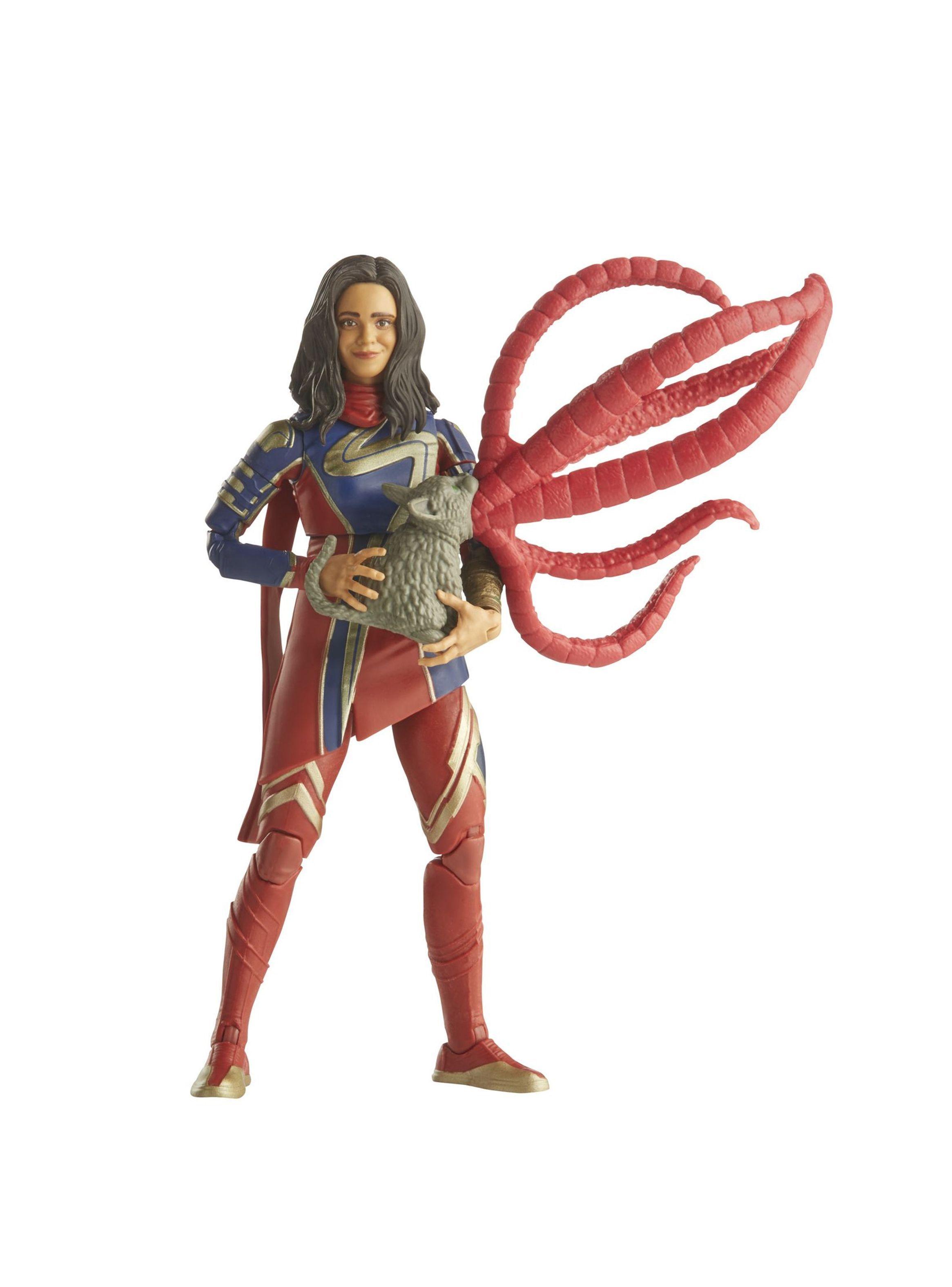 Figura de Acción Coleccionable de Ms. Marvel Marvel Legends Series de Hasbro-2