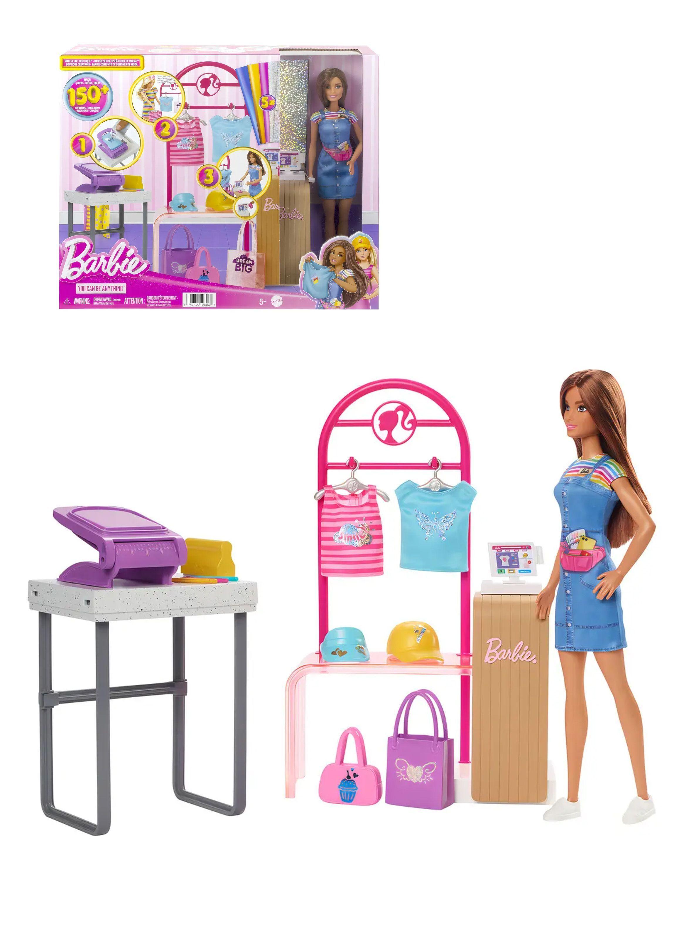 Muñeca Barbie Profesion Diseñadora De Moda Con Accesorios-0