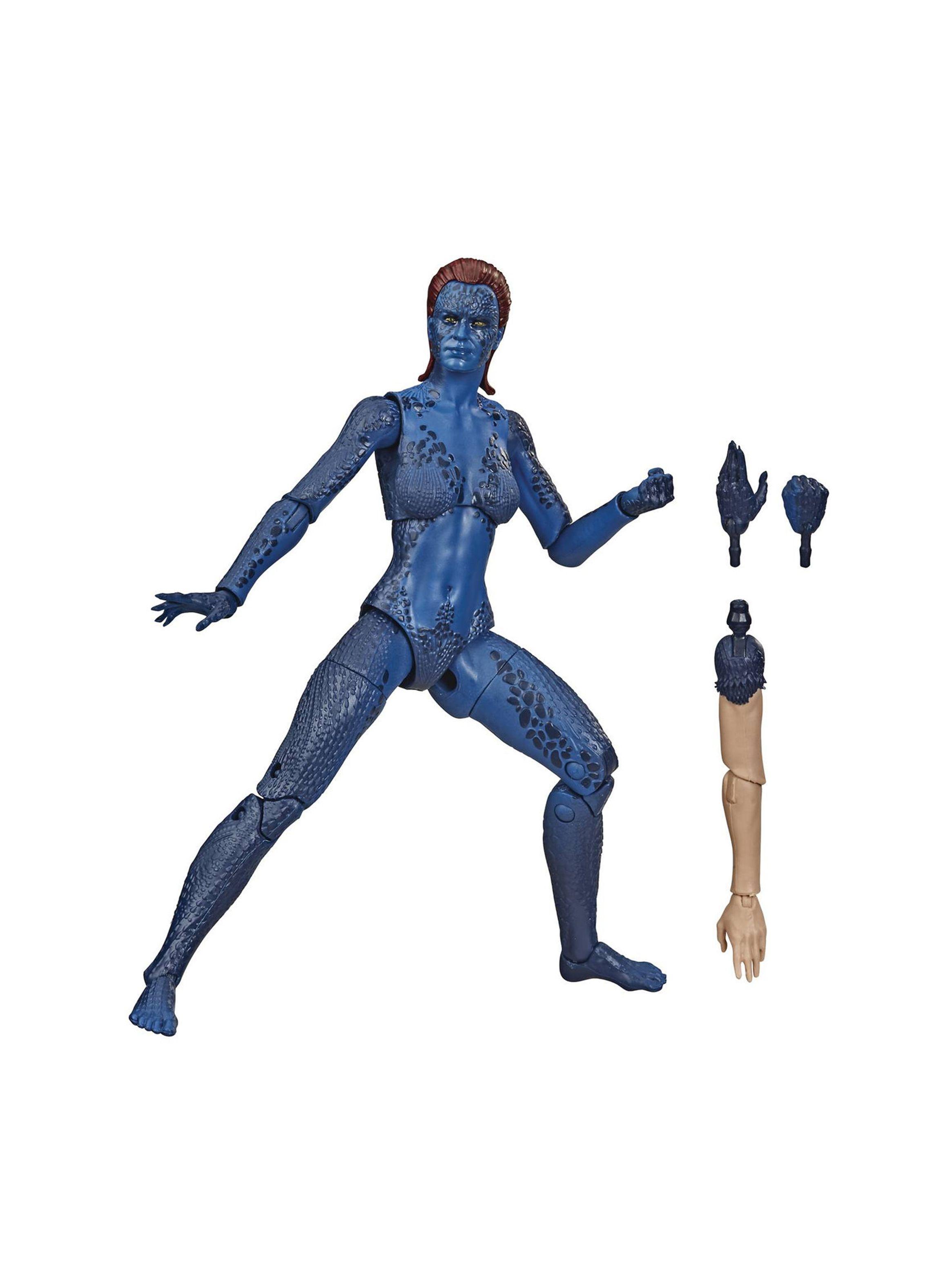 Figura Accion Mystique Marvel Legends X-men de Hasbro-3