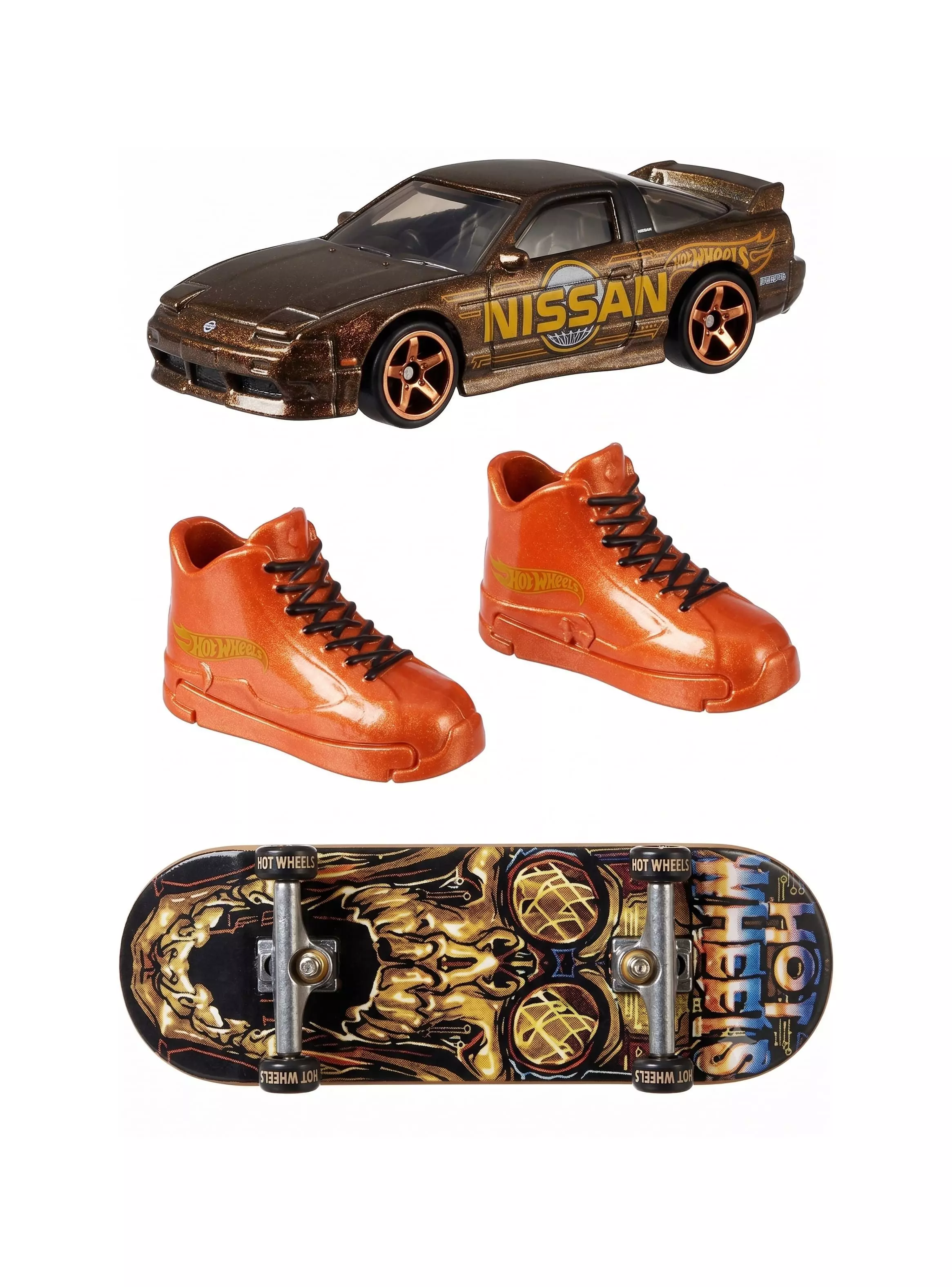 Set Hot Wheels Skate Patineta Tony Hawk Auto Mattel-2