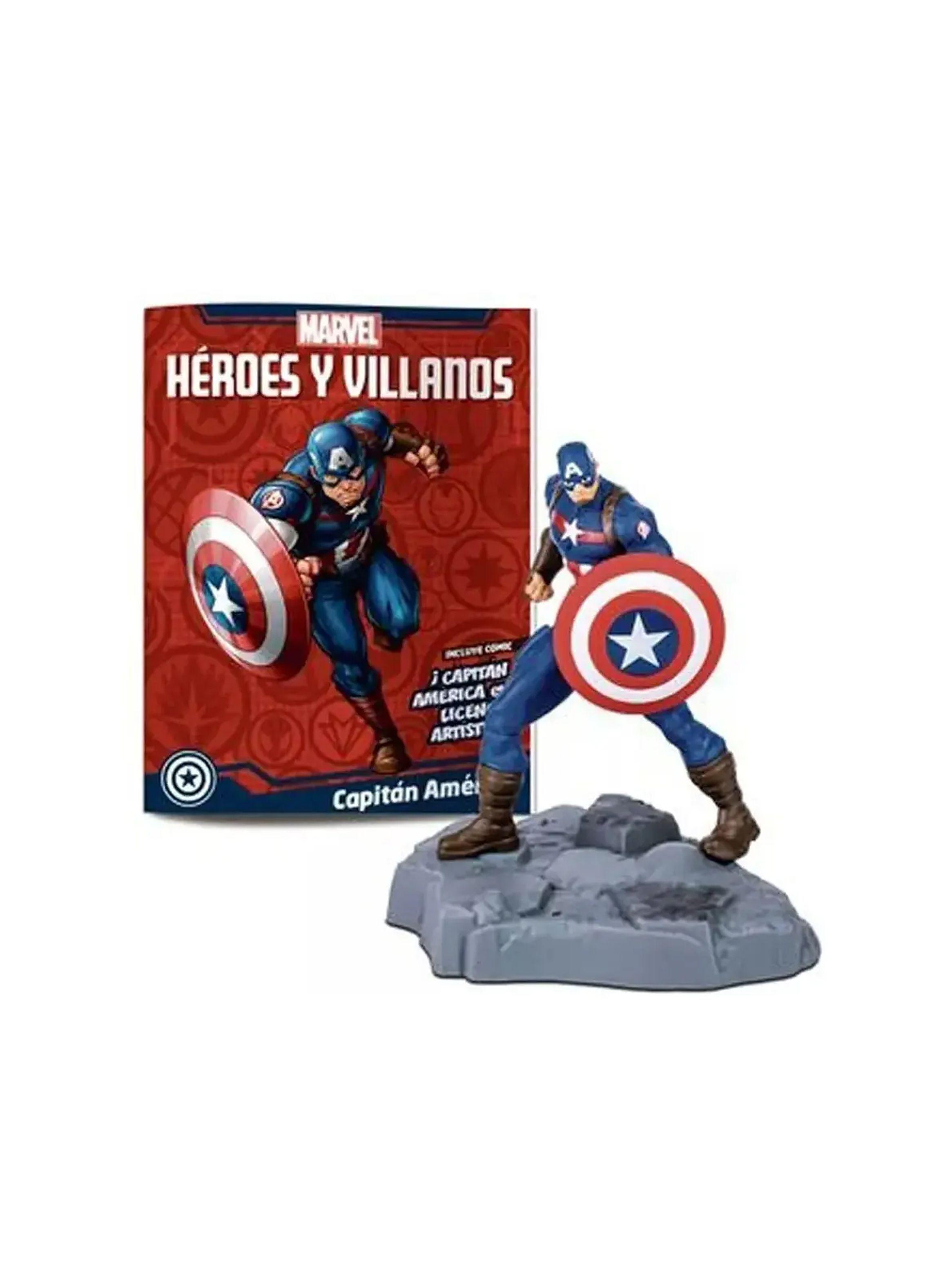 Figura de Acción Posable de Capitán América de Marvel Avengers de Luppa-1