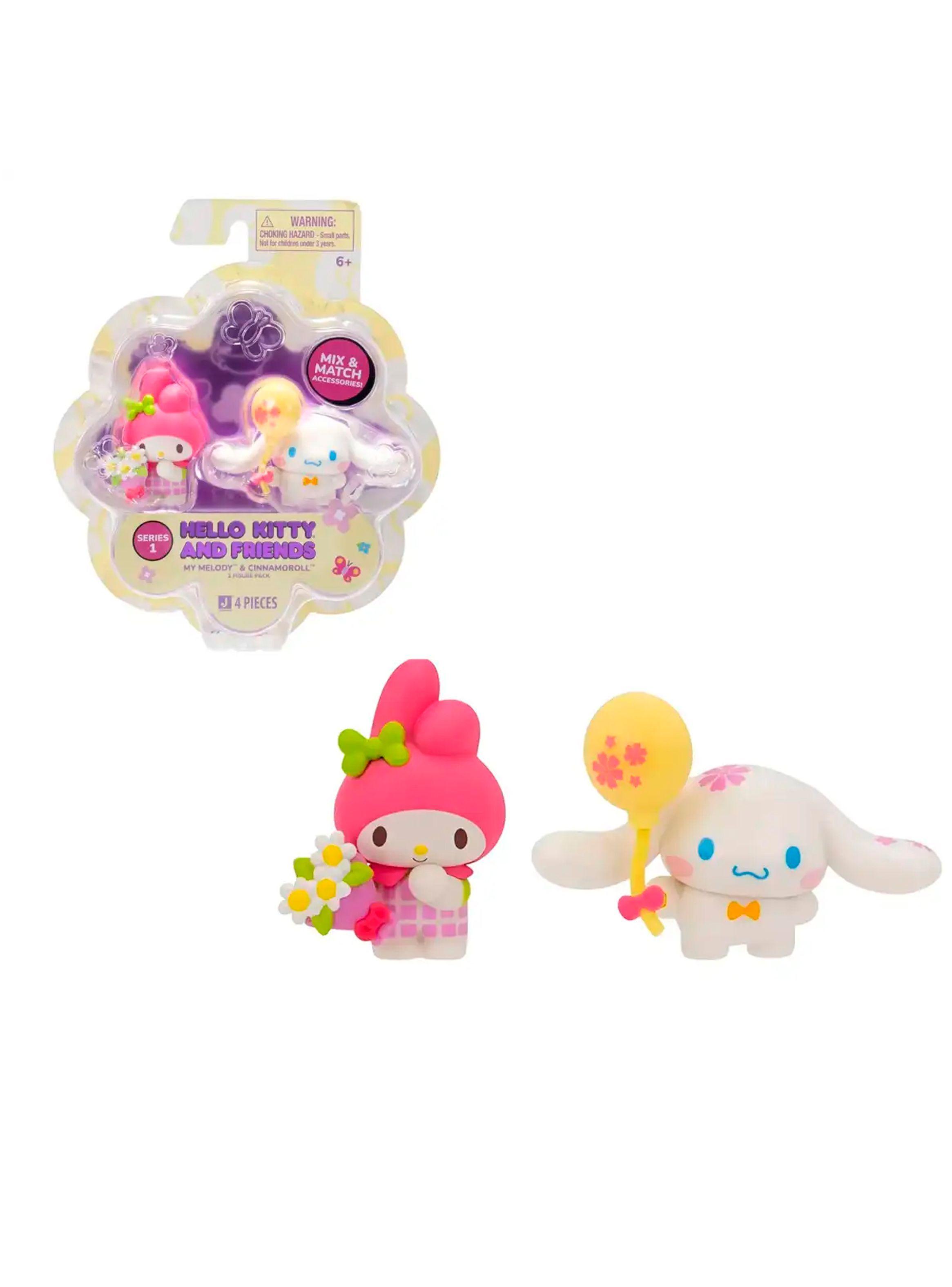 Set 2 Figuras My Melody y Cinnamoroll | Sanrio Hello Kitty and Friends-0