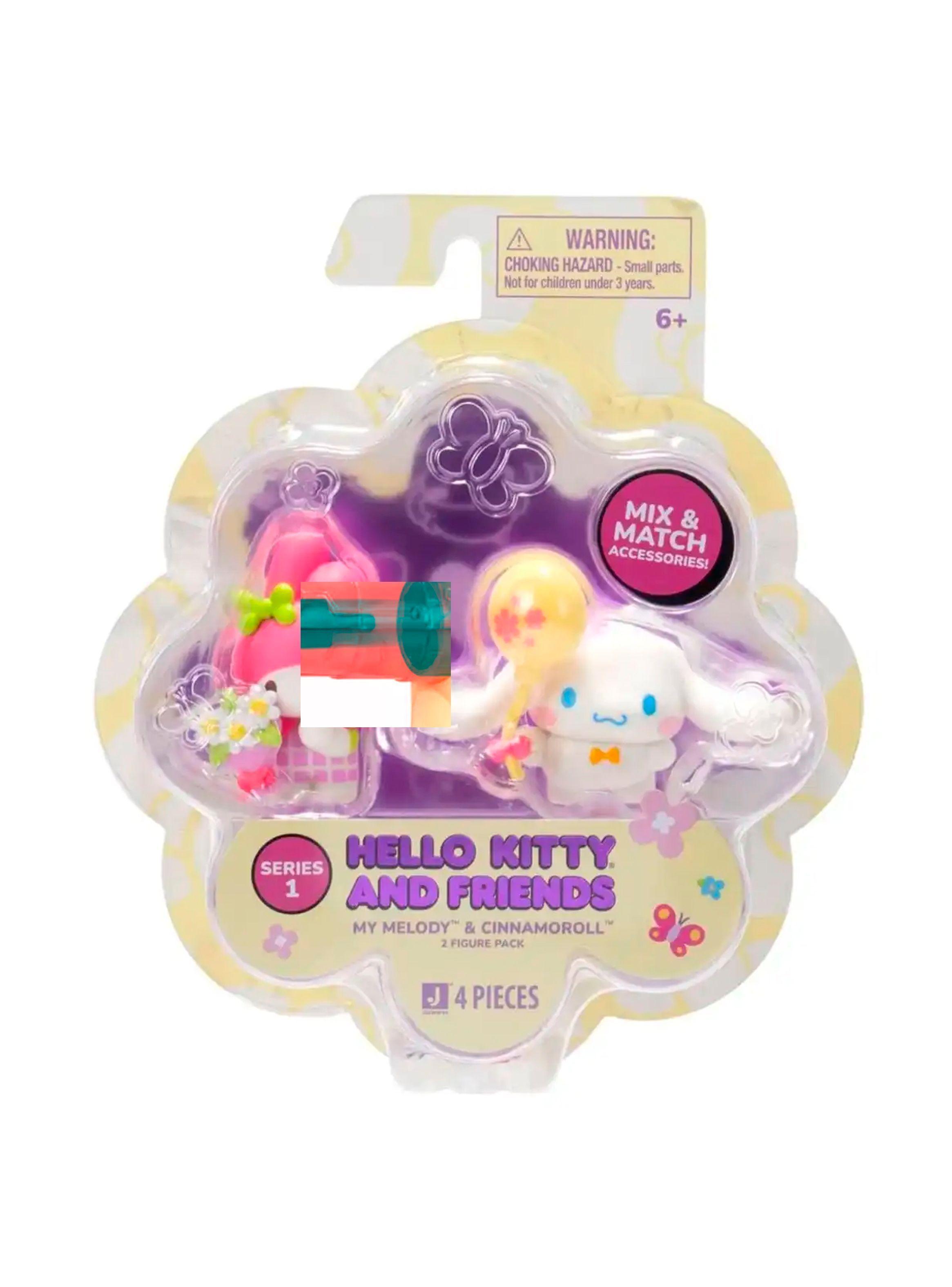 Set 2 Figuras My Melody y Cinnamoroll | Sanrio Hello Kitty and Friends-2