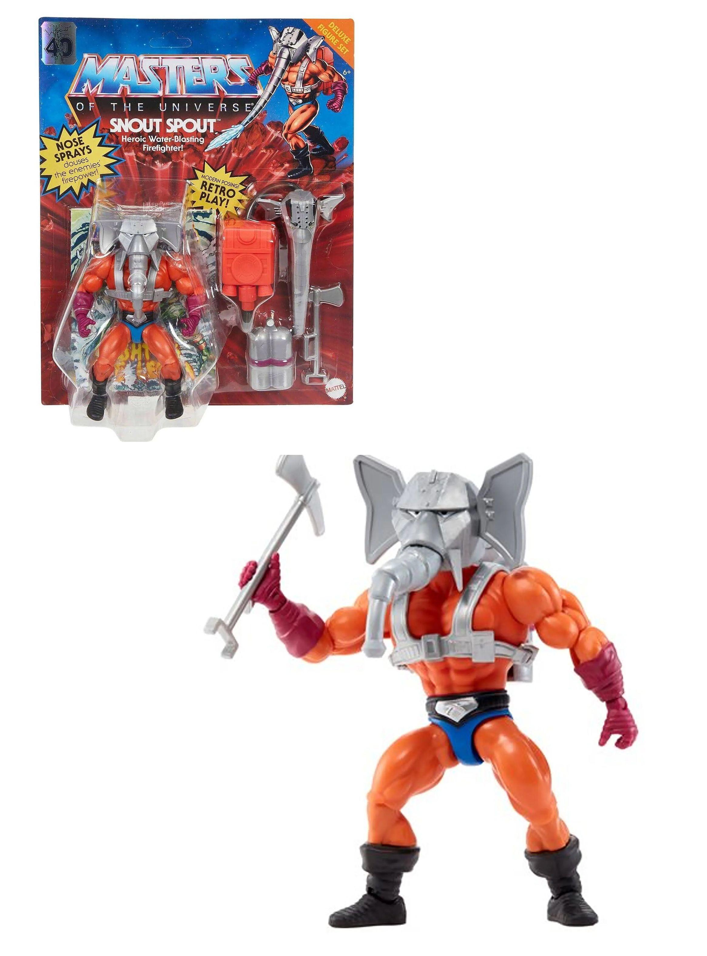 Figura Coleccionable Snout Spout Masters Of The Universe Origins de Mattel-0
