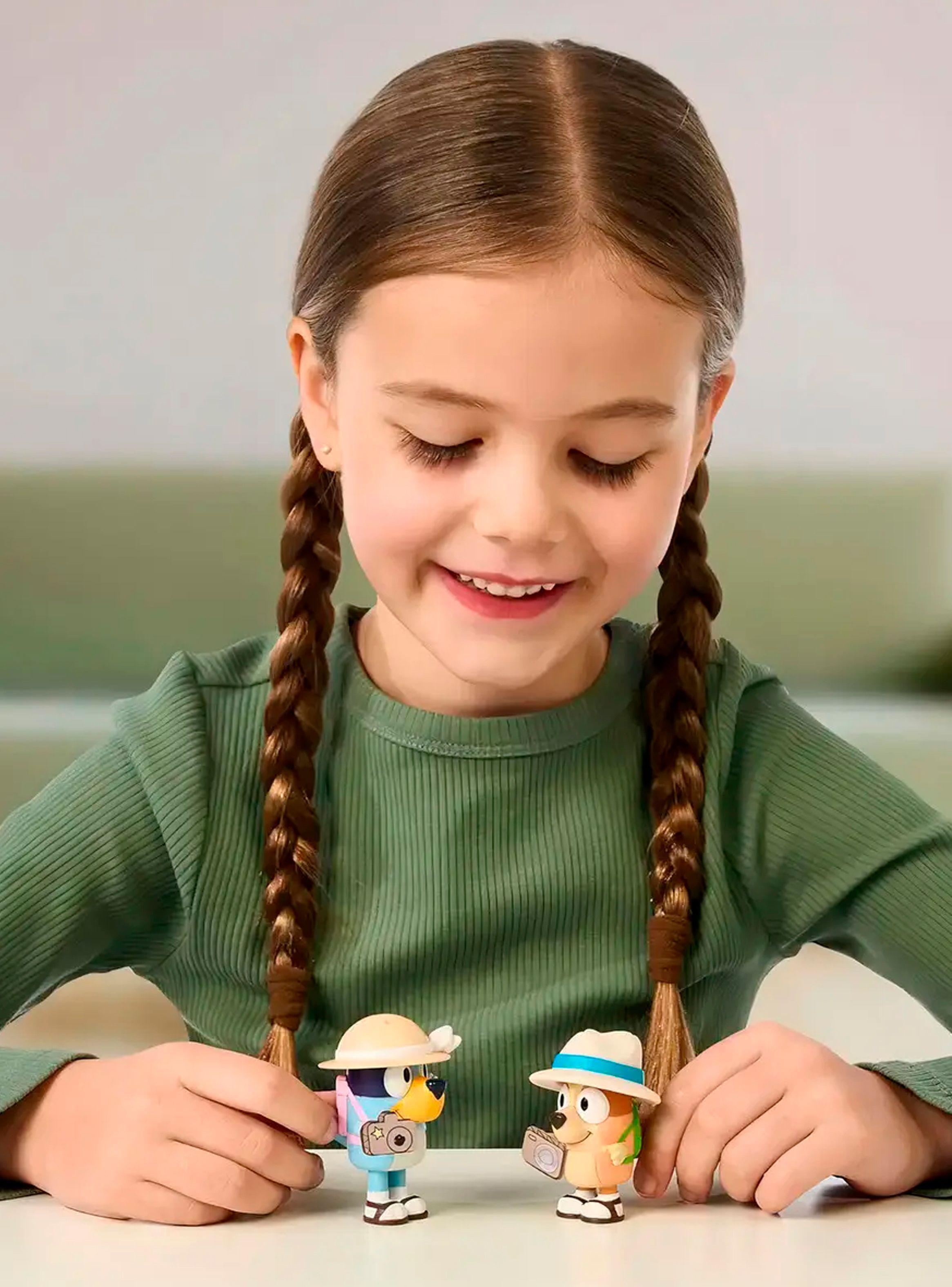 Pack 2 Figuras de Bluey y Bingo En Vacaciones niños 3+-2